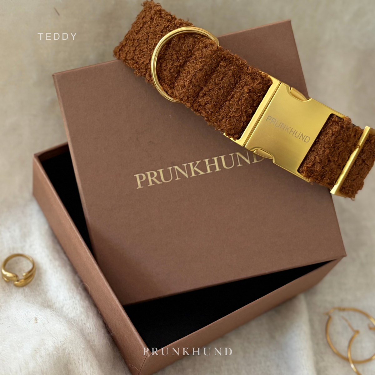 TEDDY caramel collar