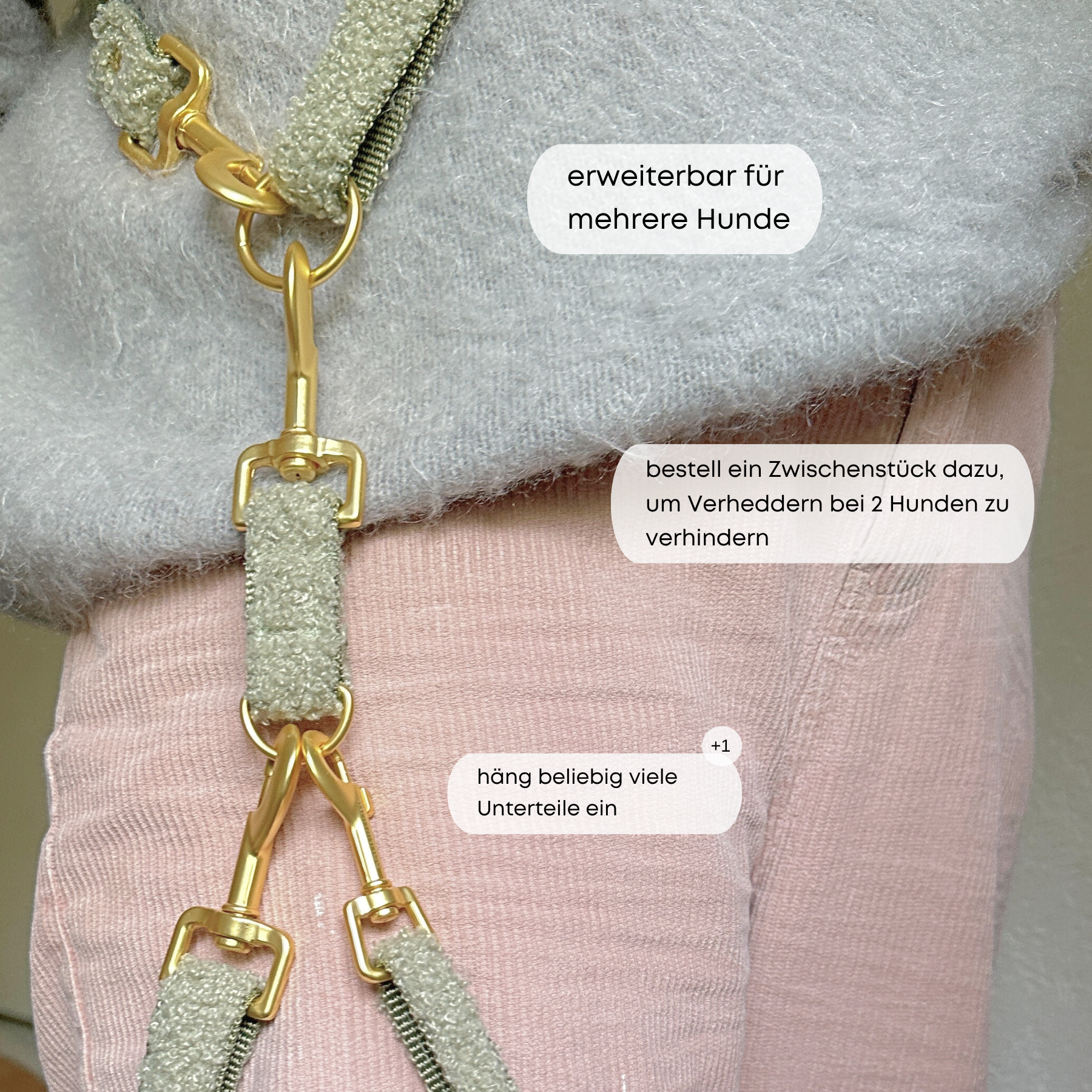 ESSENTIAL Zusatz Unterteil TEDDY Olive