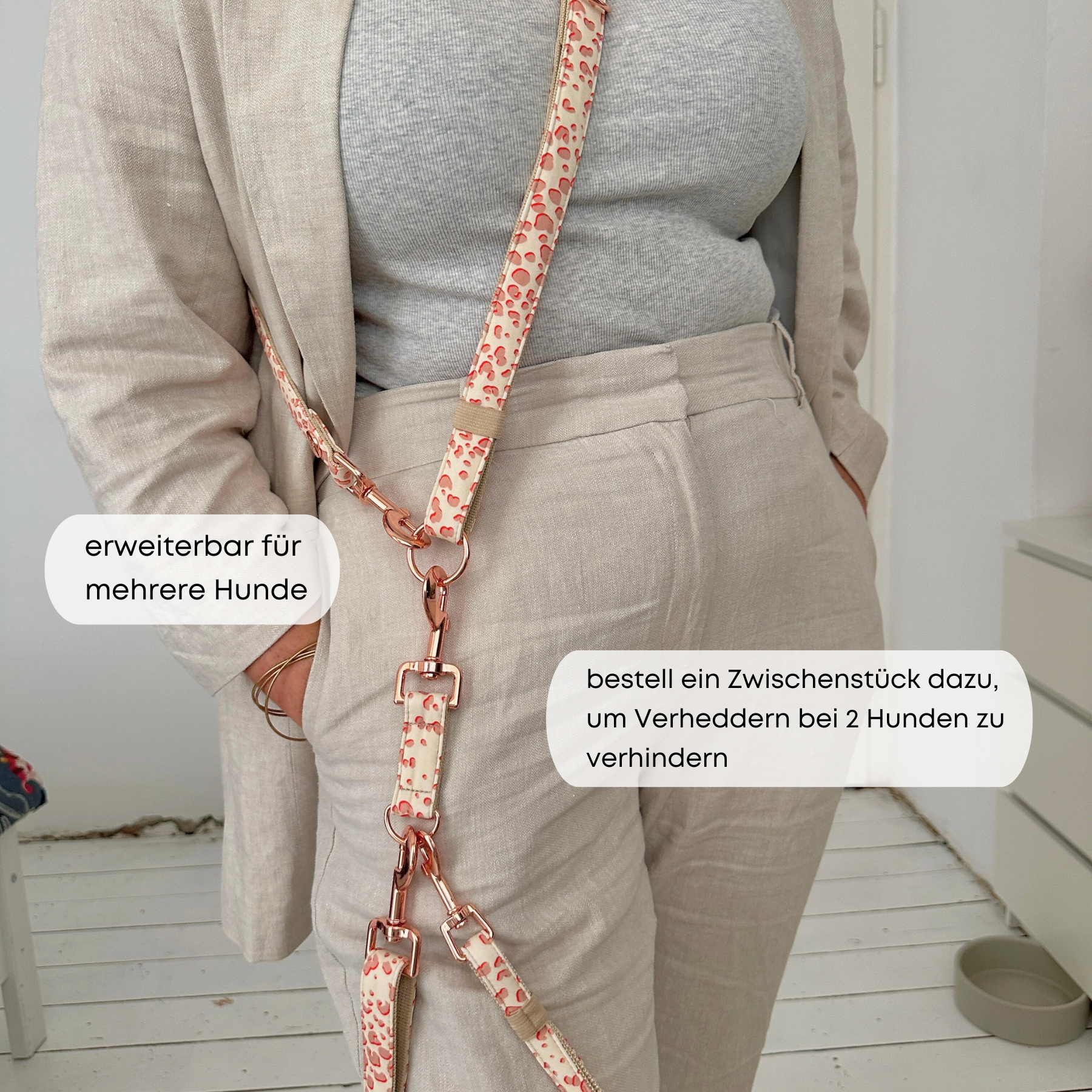 ESSENTIAL additional leash CONFETTI