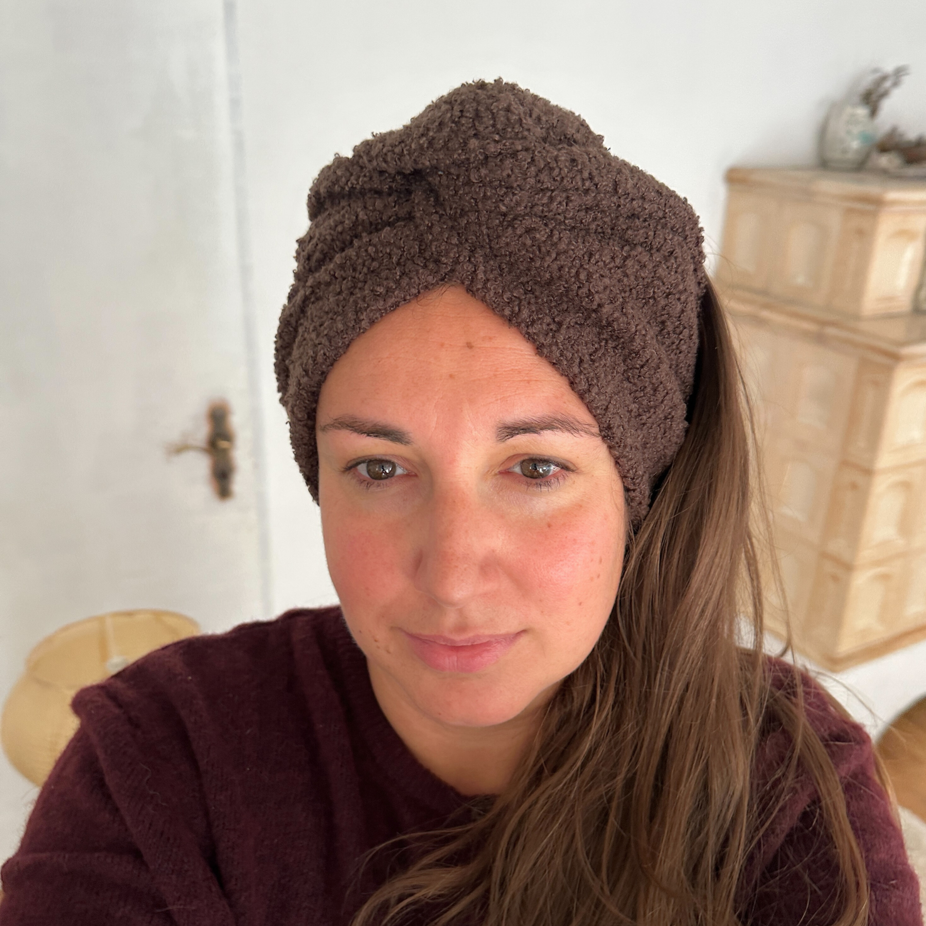 Haarband TEDDY mocca