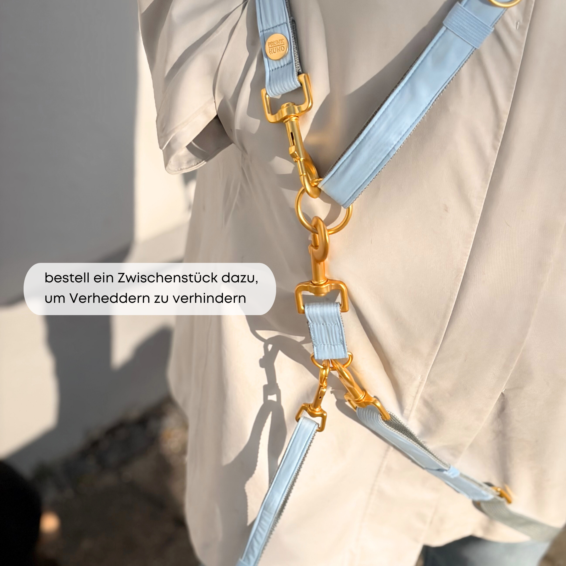 ESSENTIAL ADDITIONAL leash BASIC tan