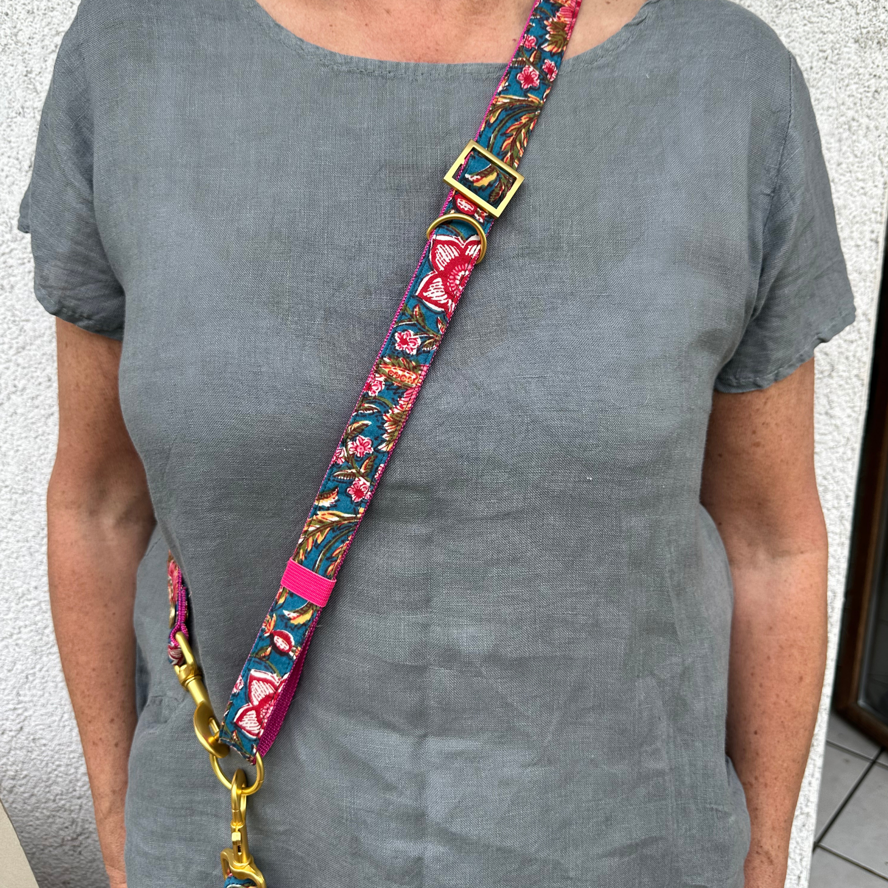 ESSENTIAL Leine GOA azur