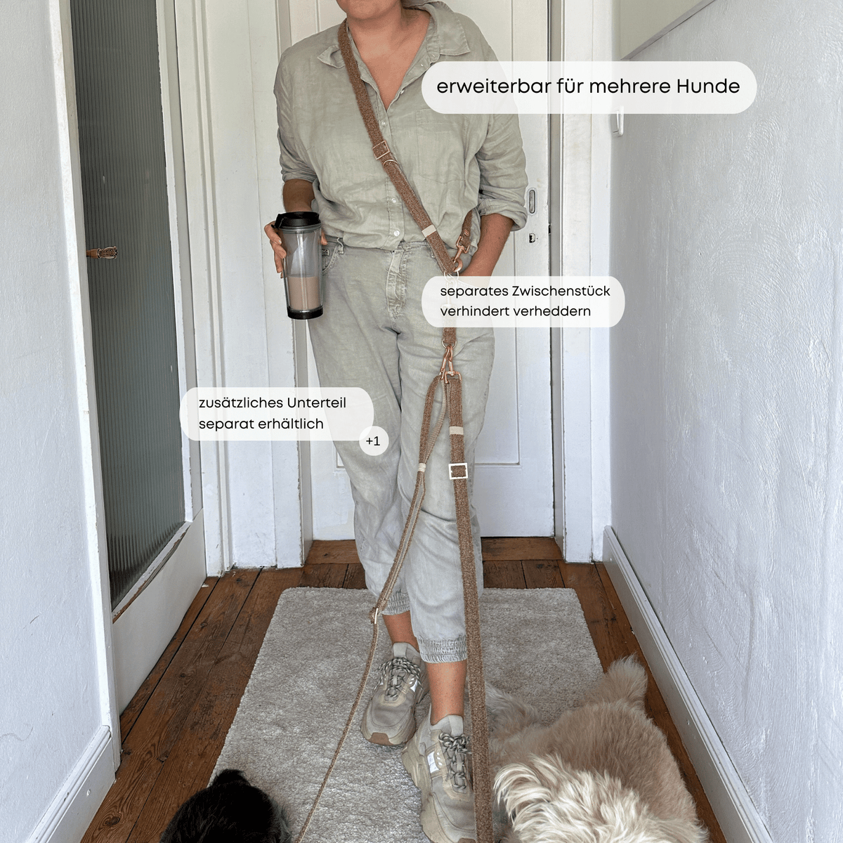 ESSENTIAL Zusatz Unterteil TEDDY tan