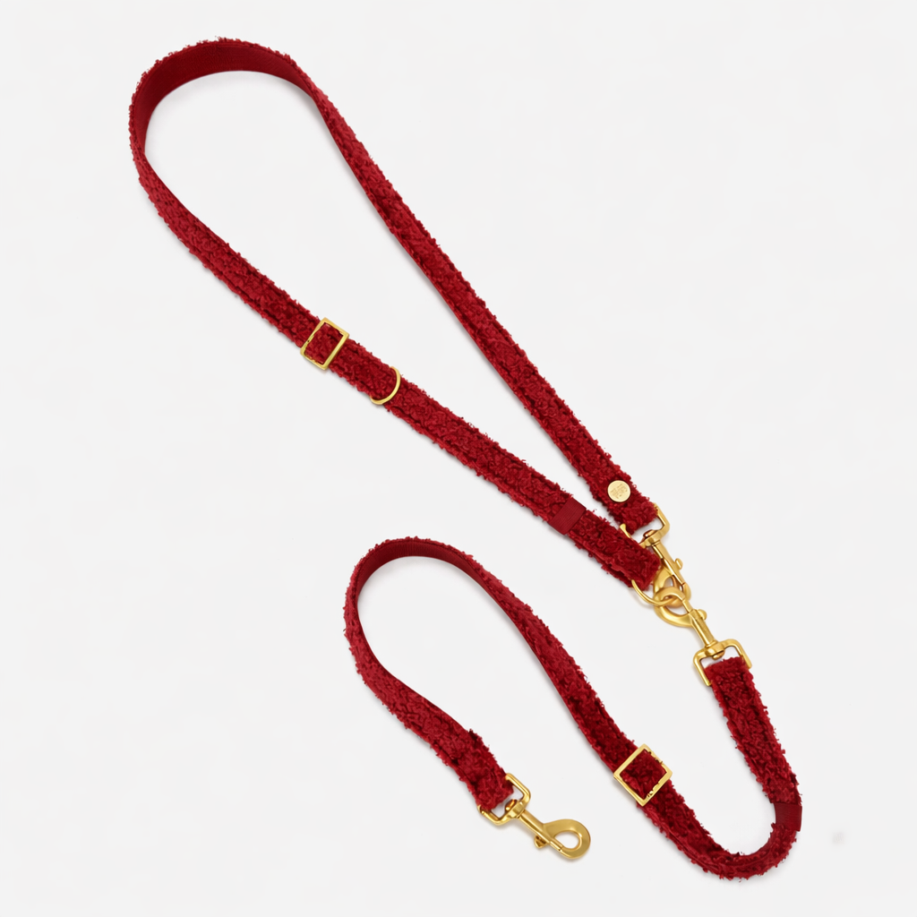 ESSENTIAL leash TEDDY tan