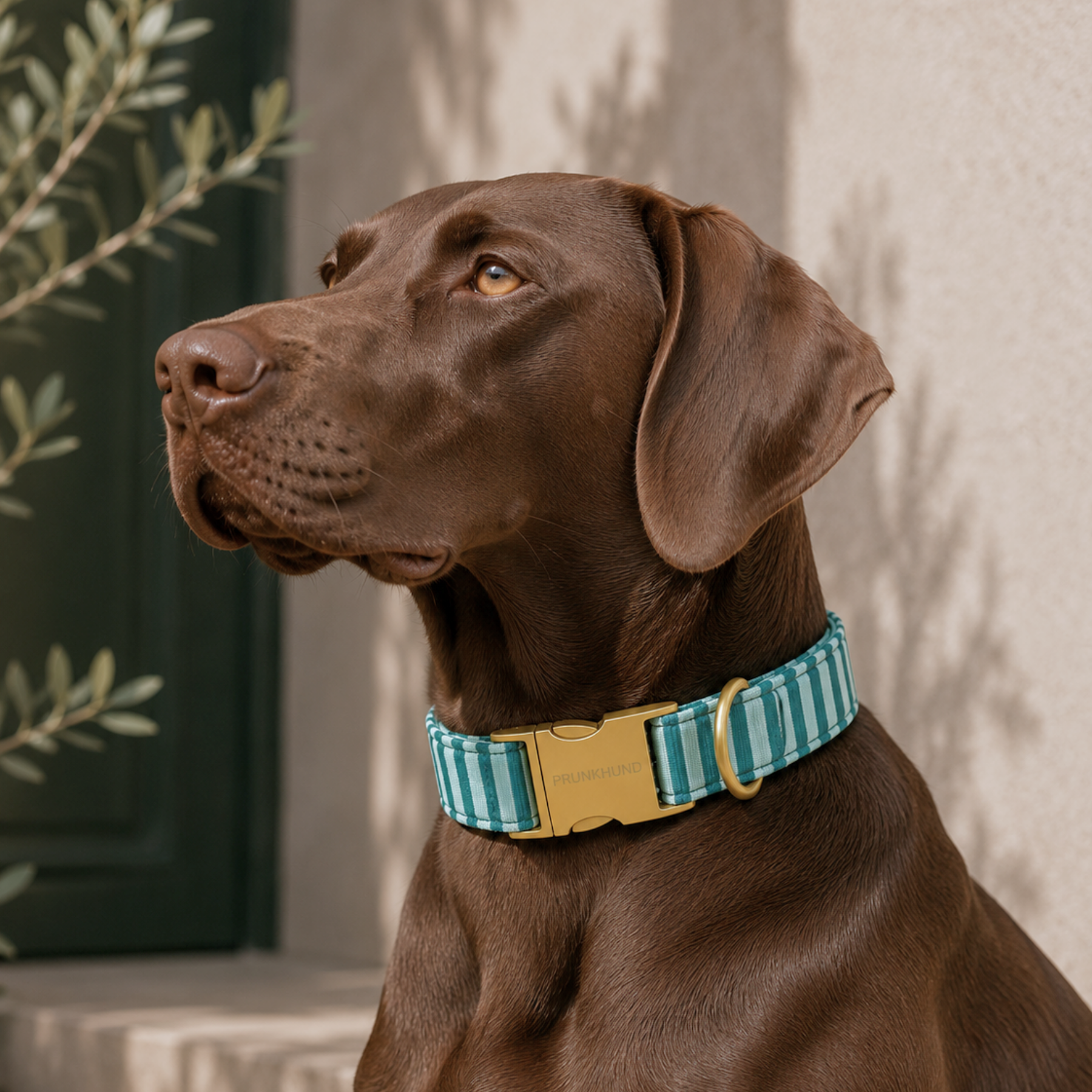 BASIC olive collar