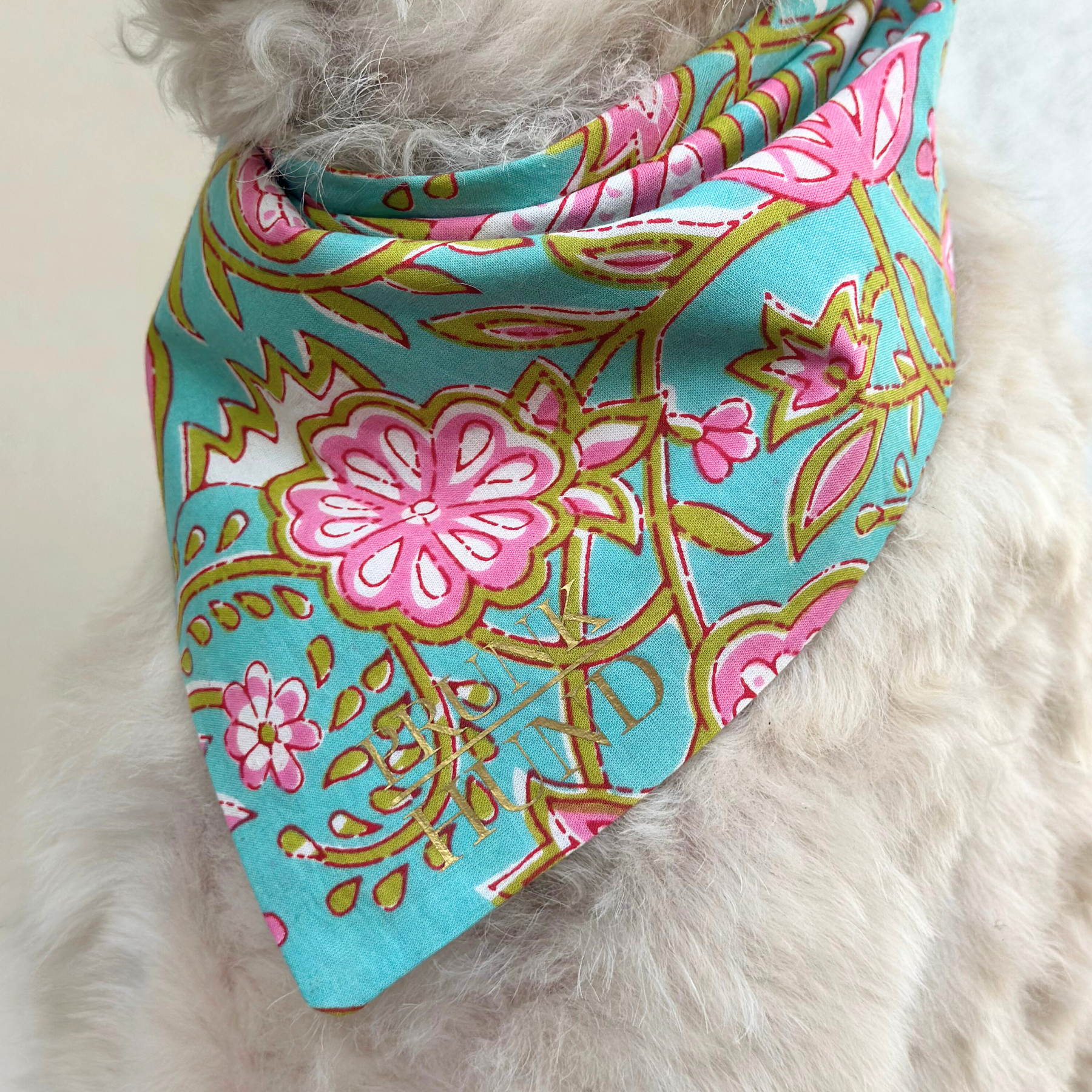 Hundehalstuch GOA aqua