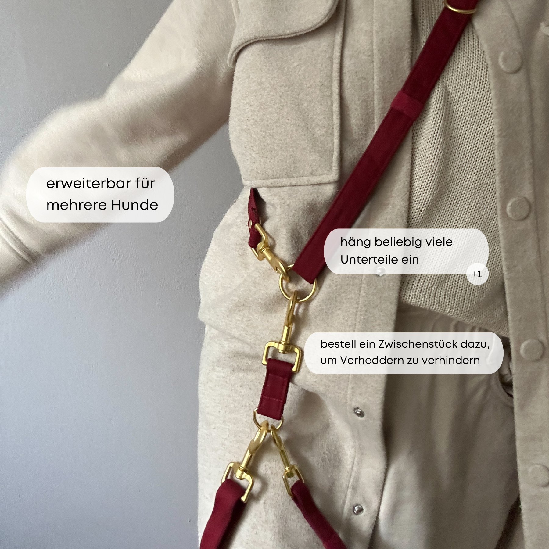 ESSENTIAL ADDITIONAL leash BASIC wine