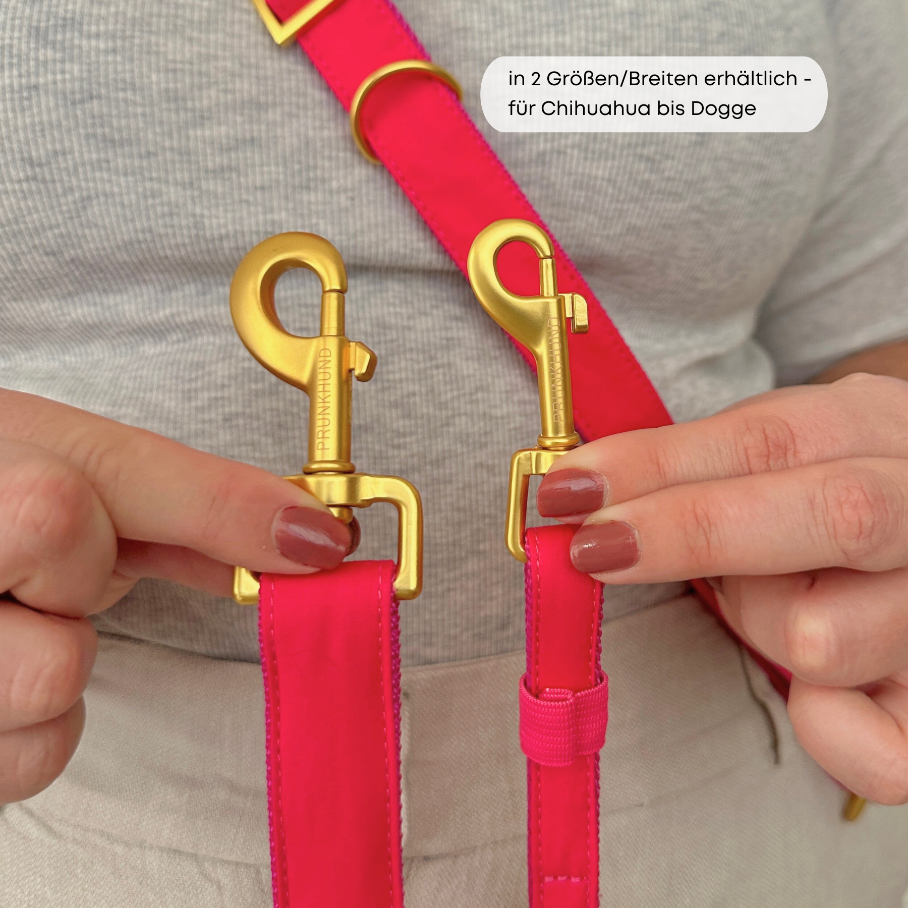 ESSENTIAL additional leash PINK