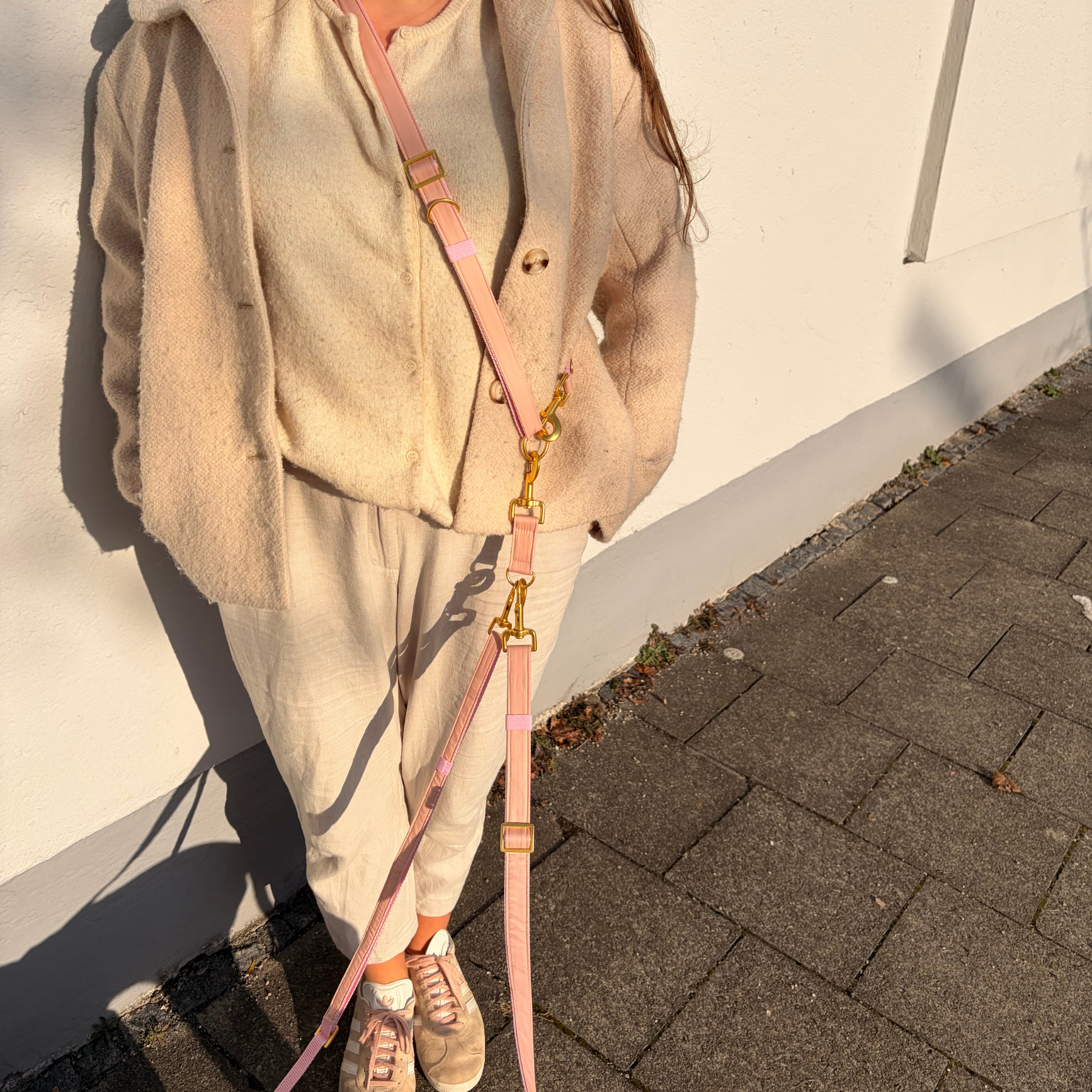 ESSENTIAL ADDITIONAL leash BASIC tan