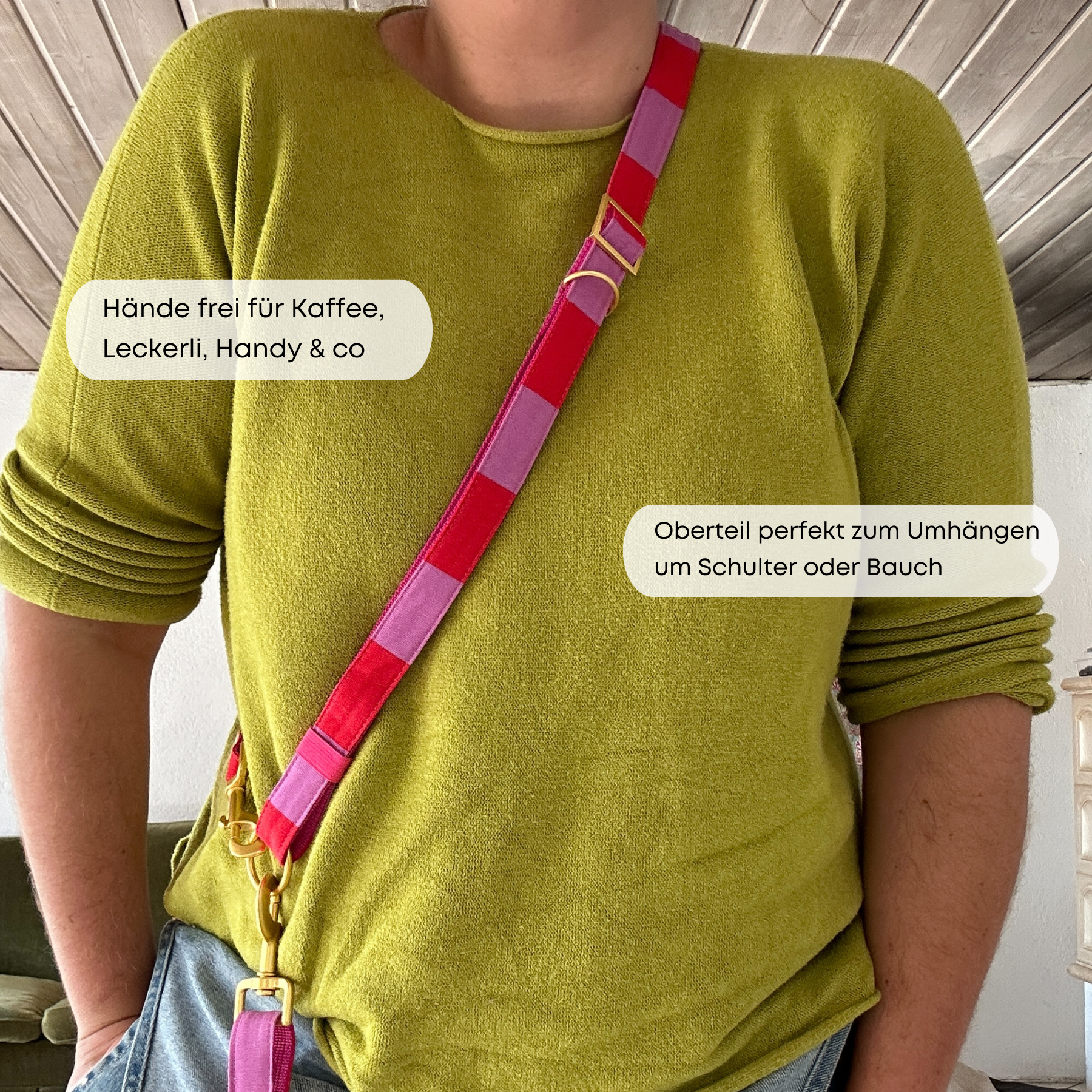 ESSENTIAL Leine CAPRI pink