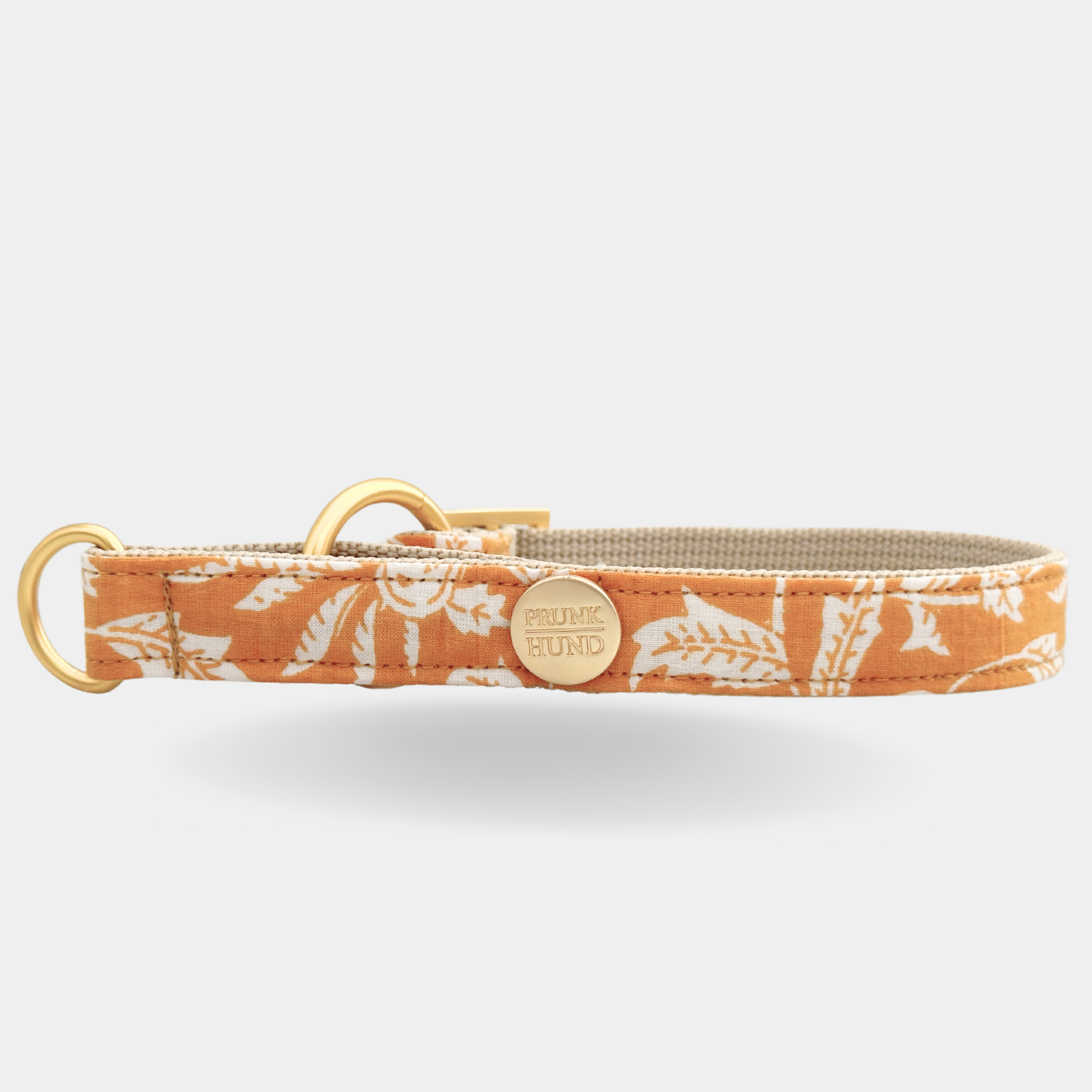 Zugstopp Halsband GOA curry