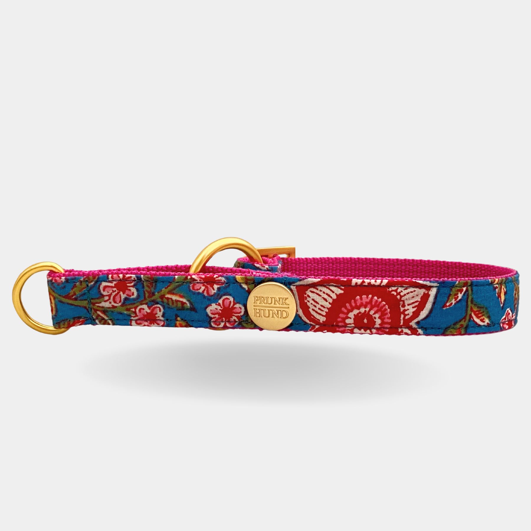 Zugstopp Halsband GOA azur
