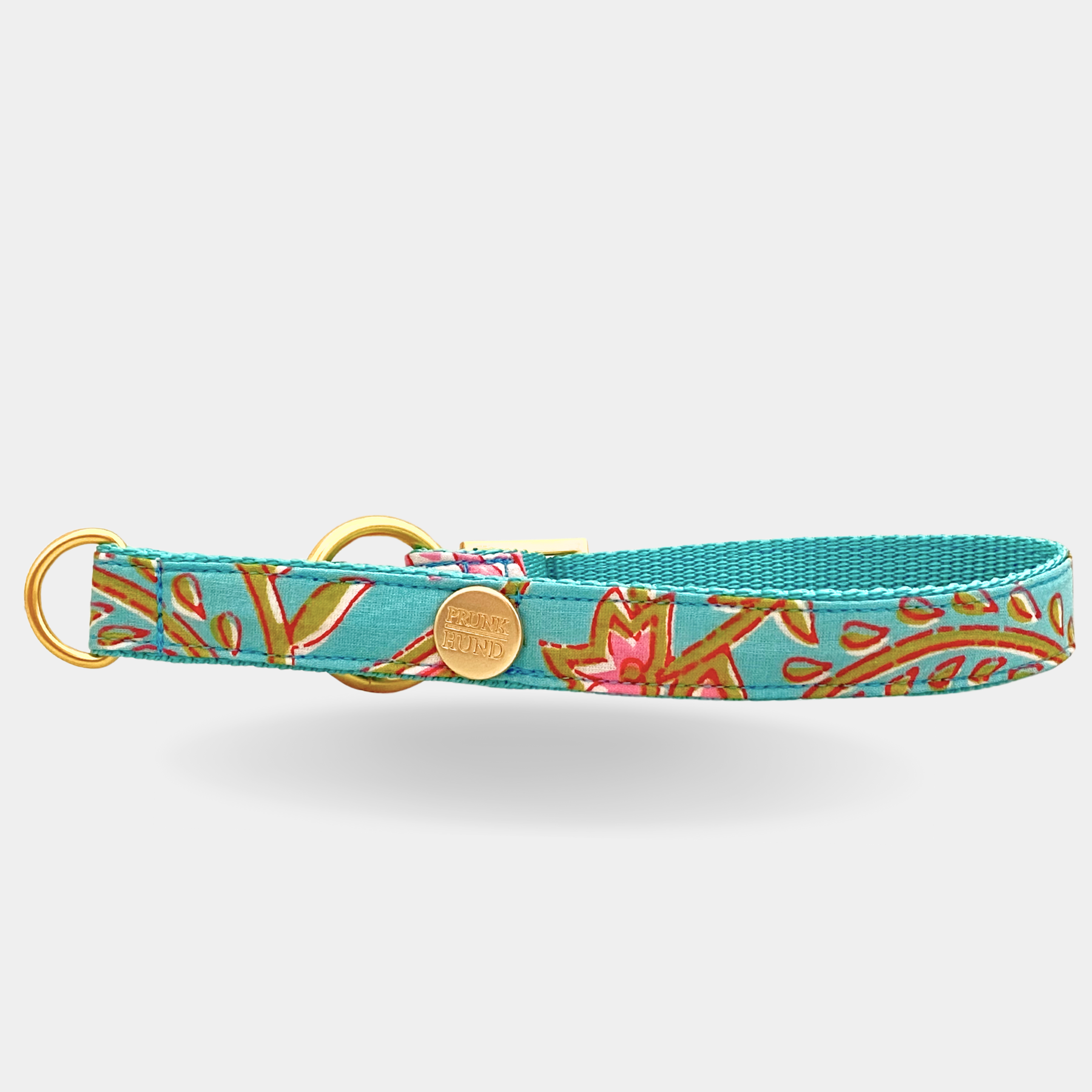 Zugstopp Halsband GOA aqua