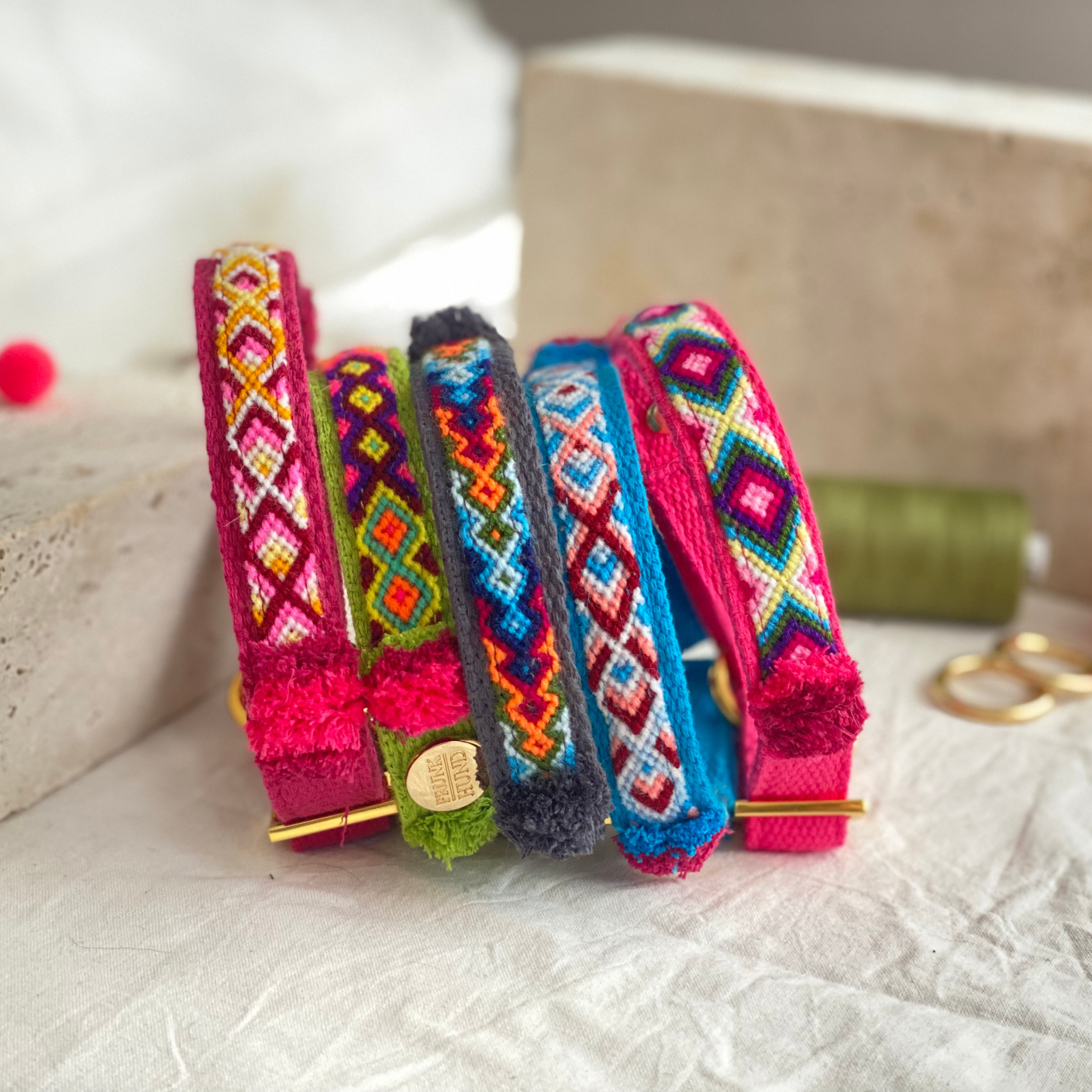 Zugstopp Halsband NOMA indigo