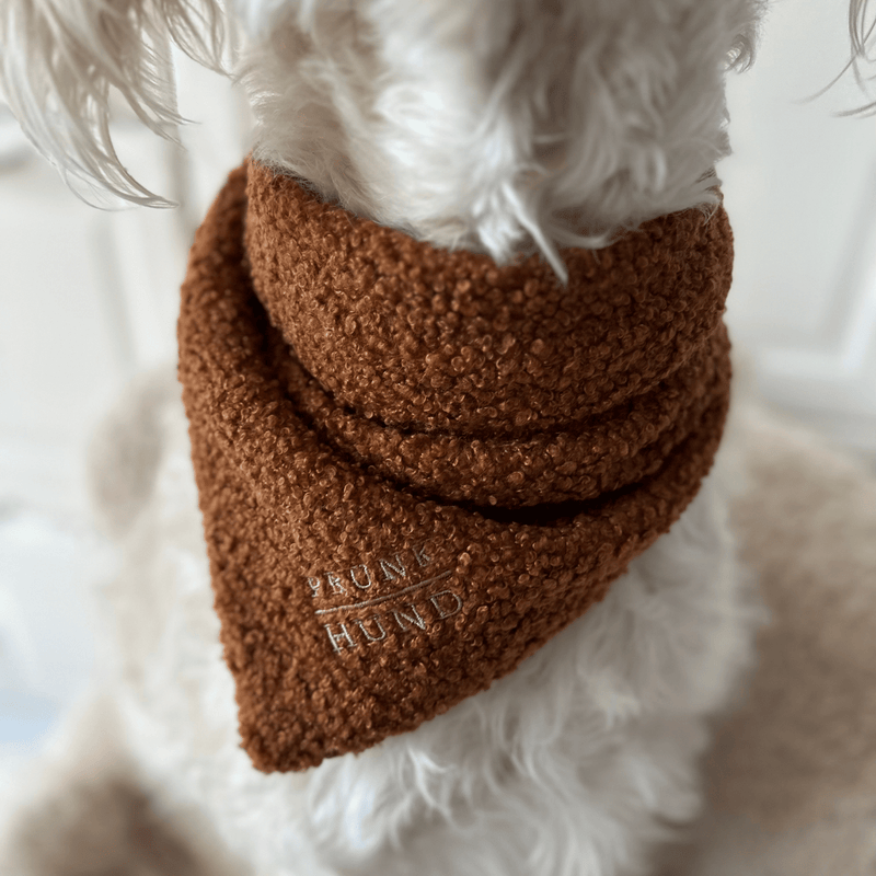Dog bandana TEDDY caramel