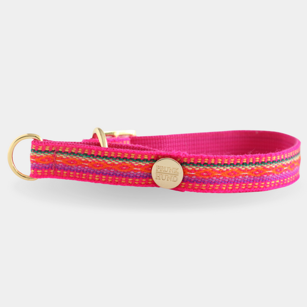 martingale collar IBIZA pink