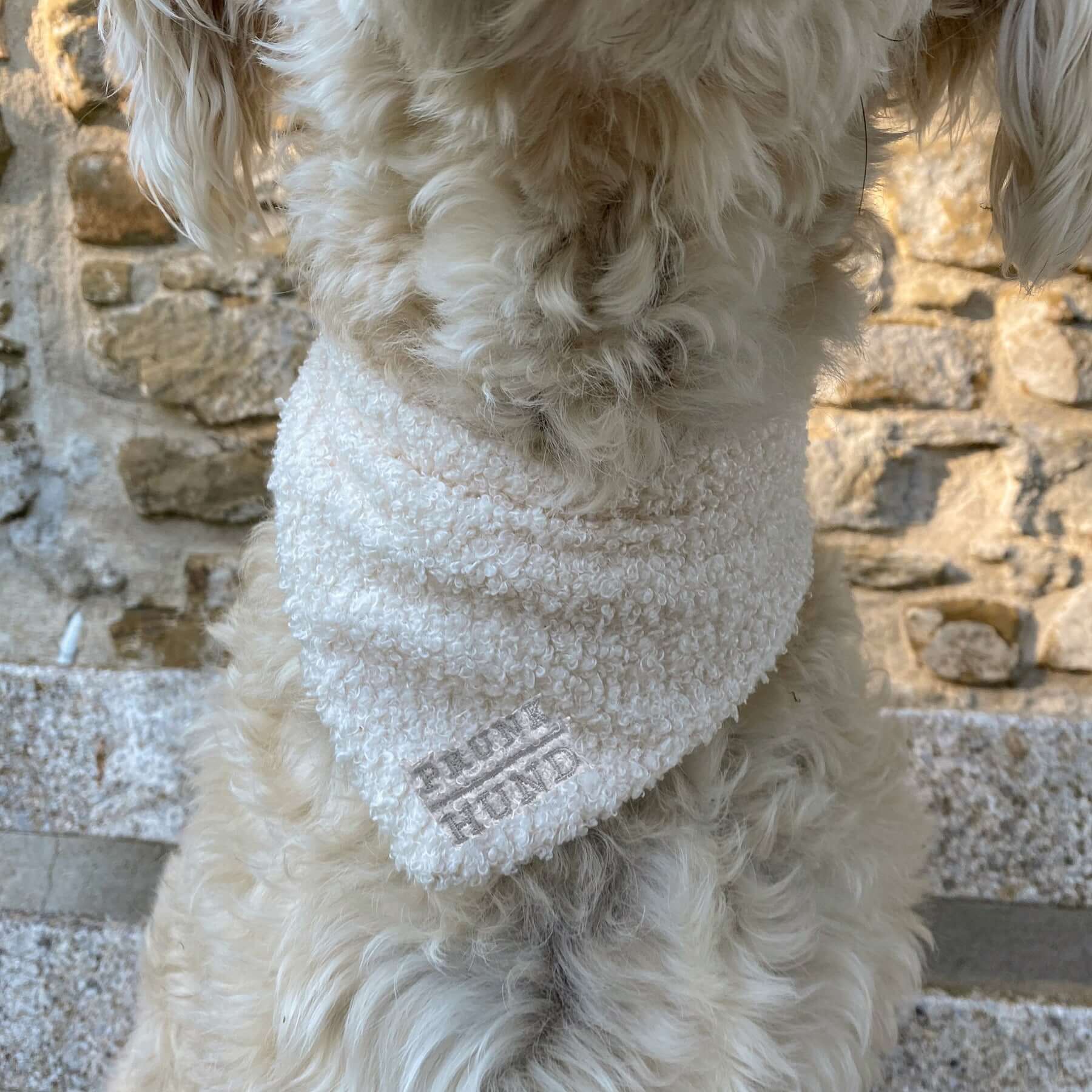 Dog bandana TEDDY cream