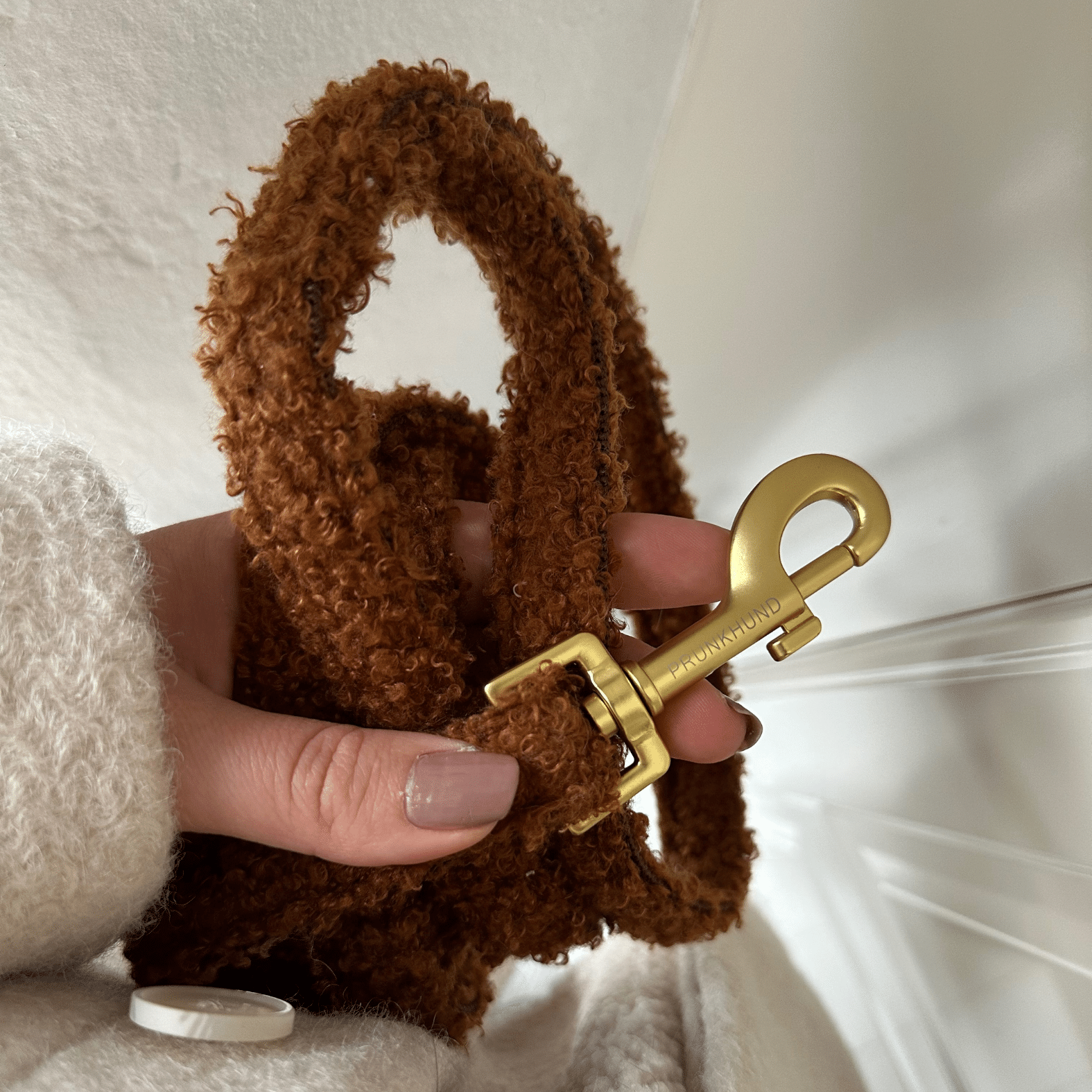 Teddy caramel leash