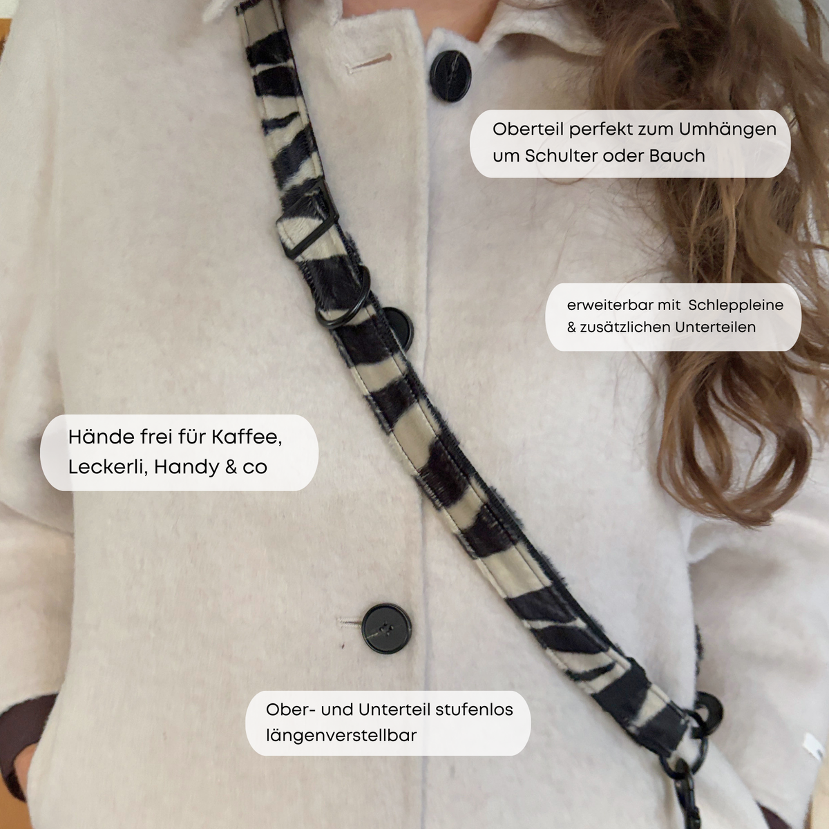 ESSENTIAL leash BASIC tan