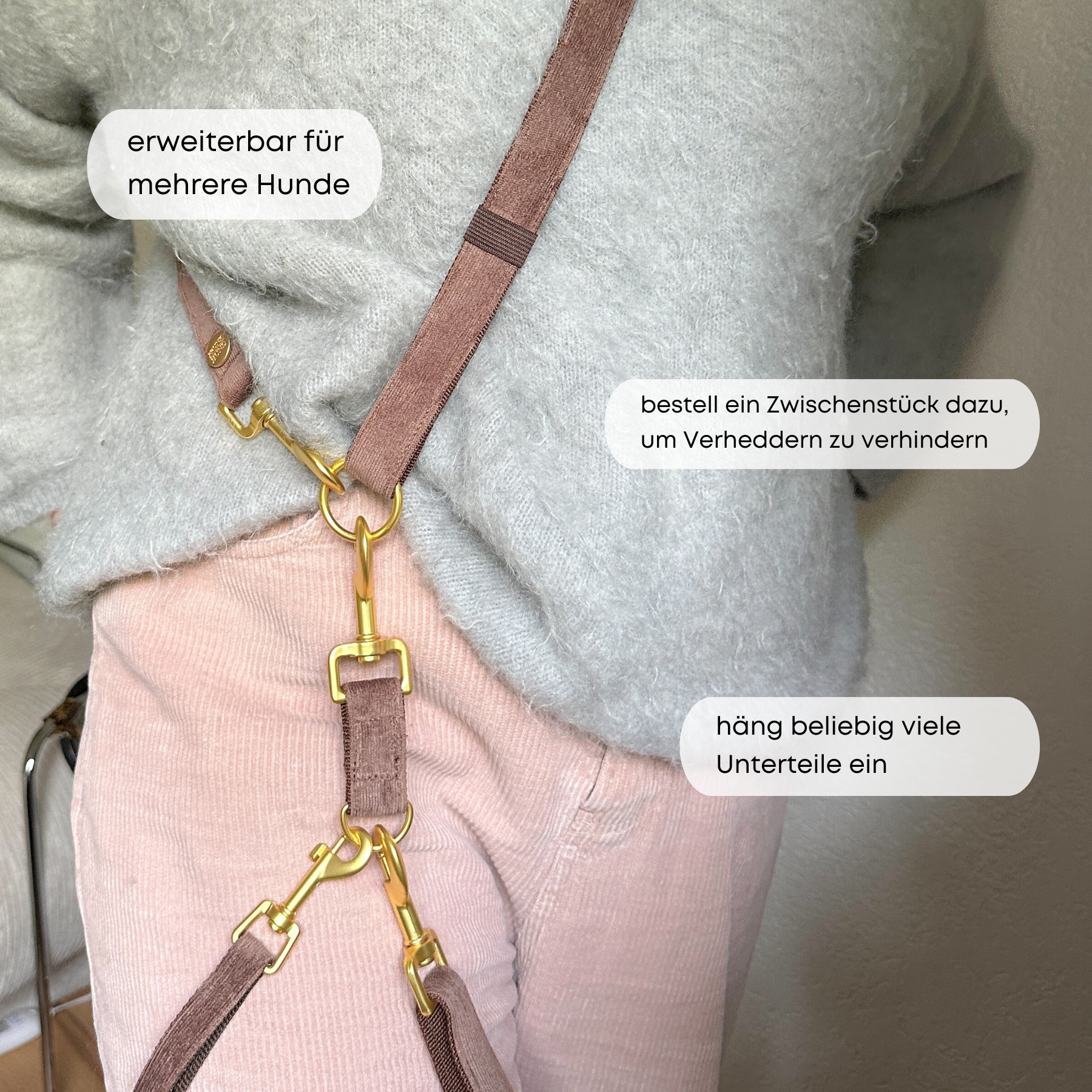ESSENTIAL ADDITIONAL leash WINDSOR