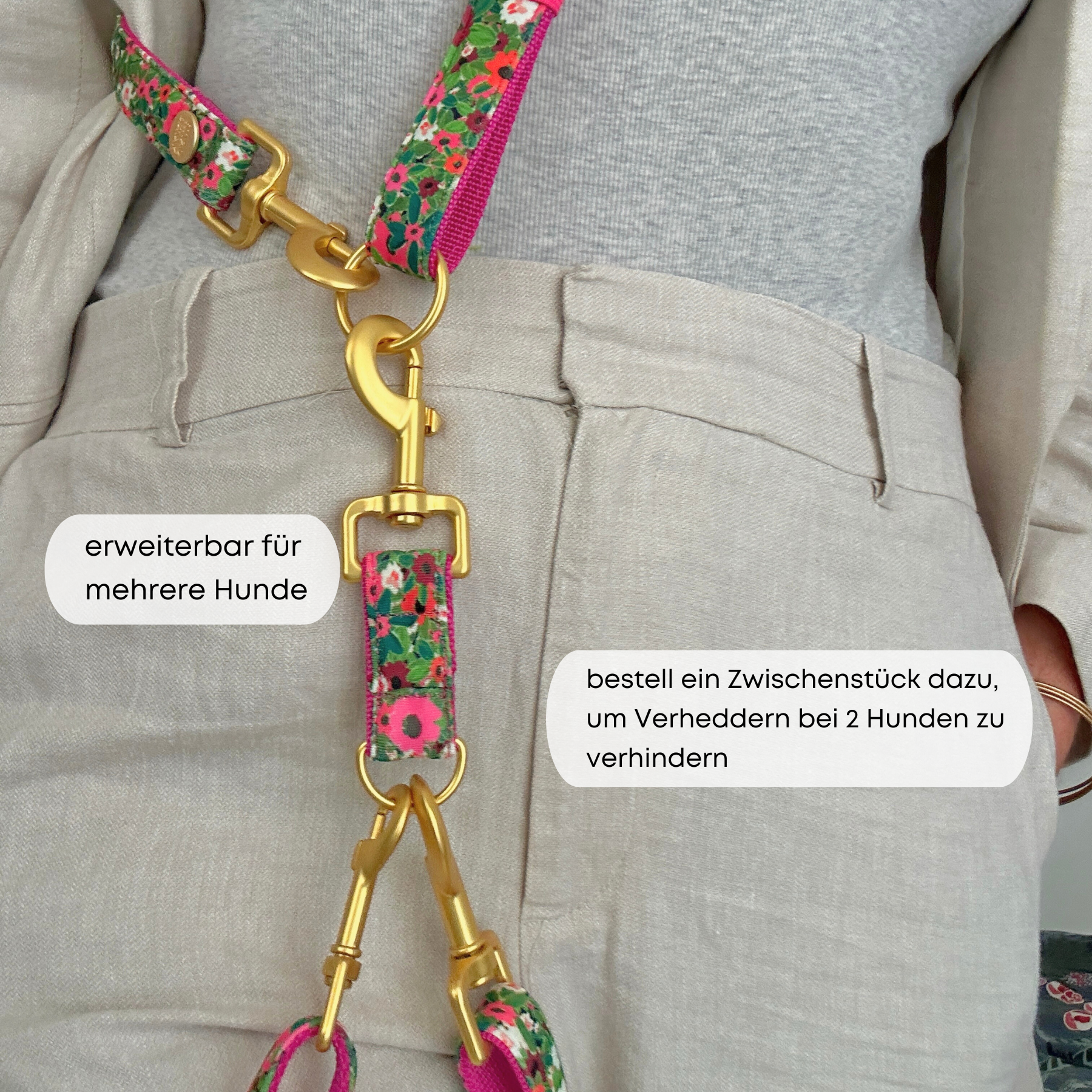 ESSENTIAL additional leash POPPY