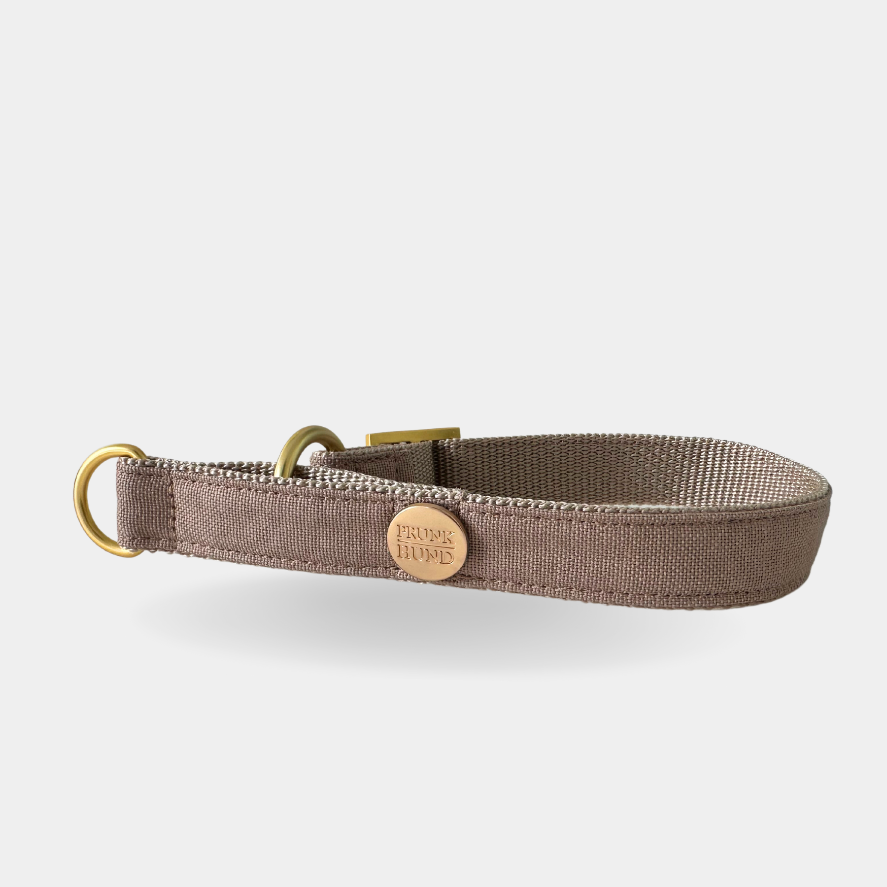 Zugstopp Halsband BASIC tan