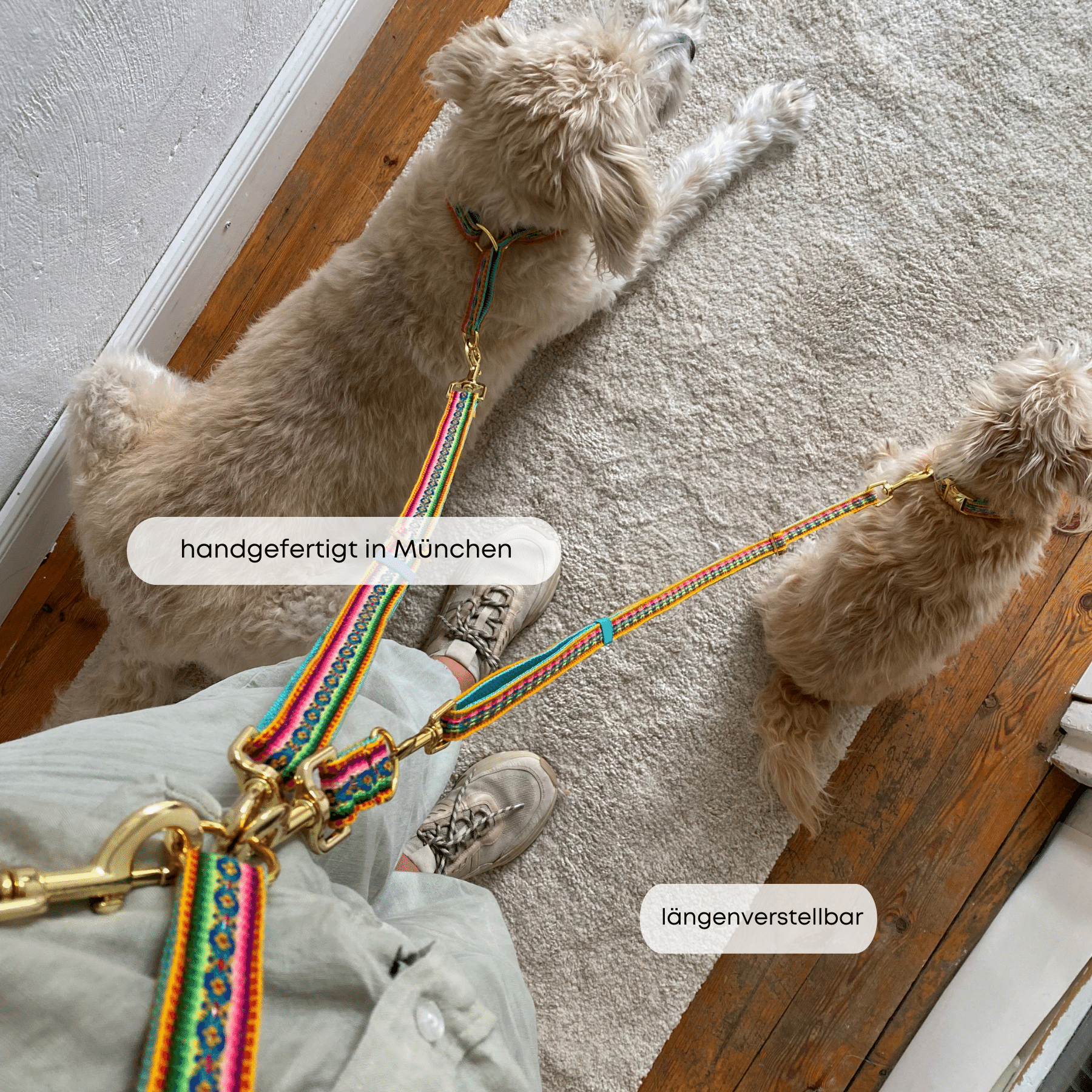 ESSENTIAL additional leash IBIZA yellow