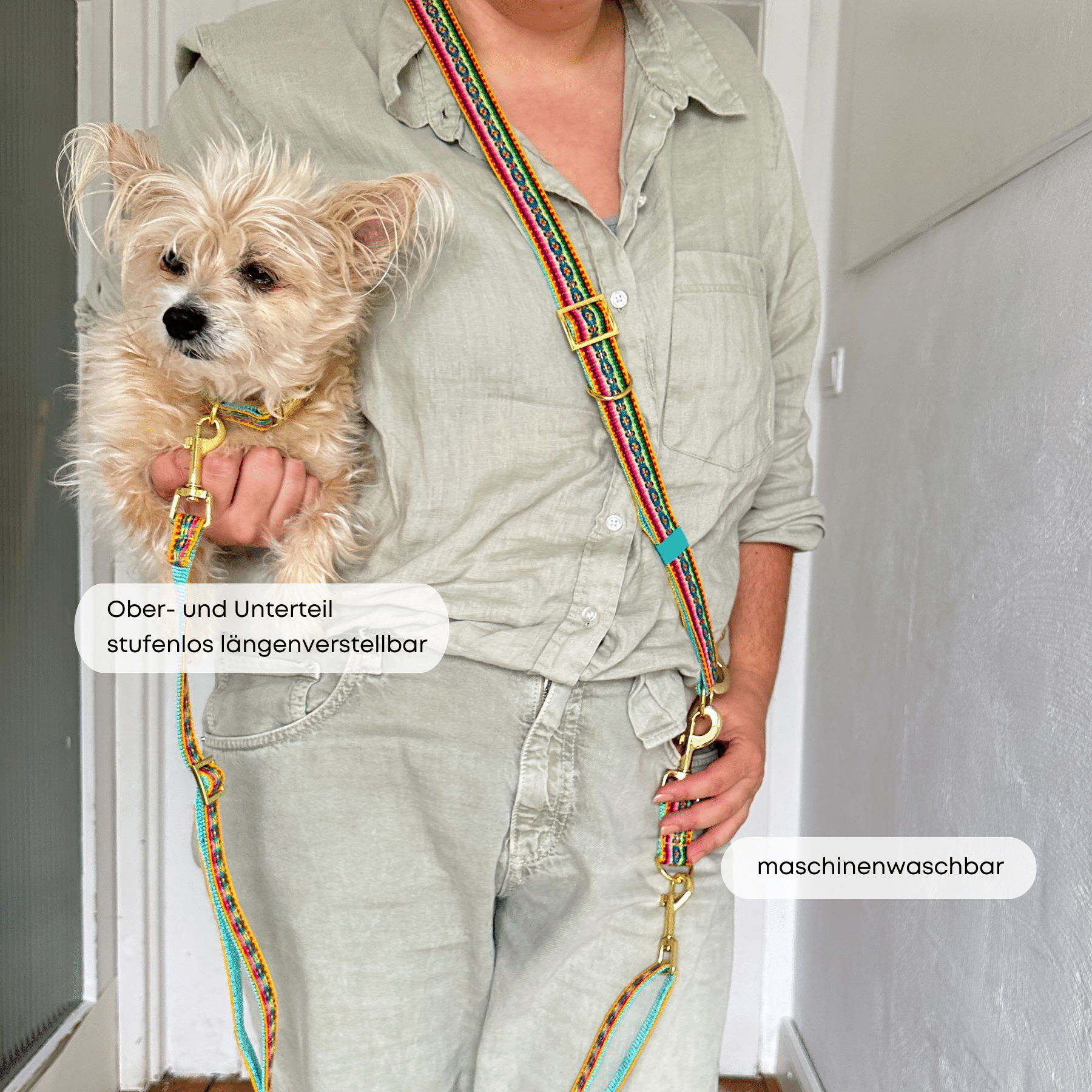 ESSENTIAL leash IBIZA yellow