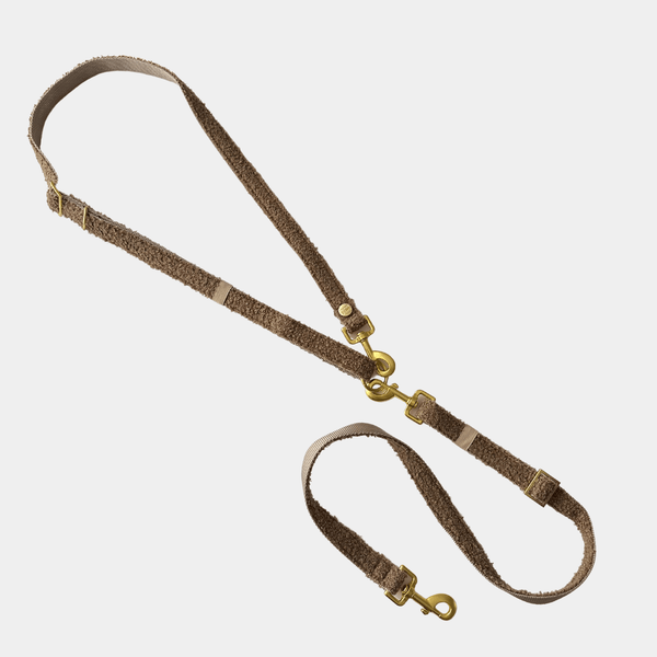ESSENTIAL leash TEDDY tan