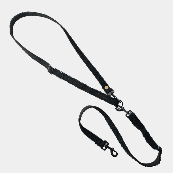 ESSENTIAL leash TEDDY black