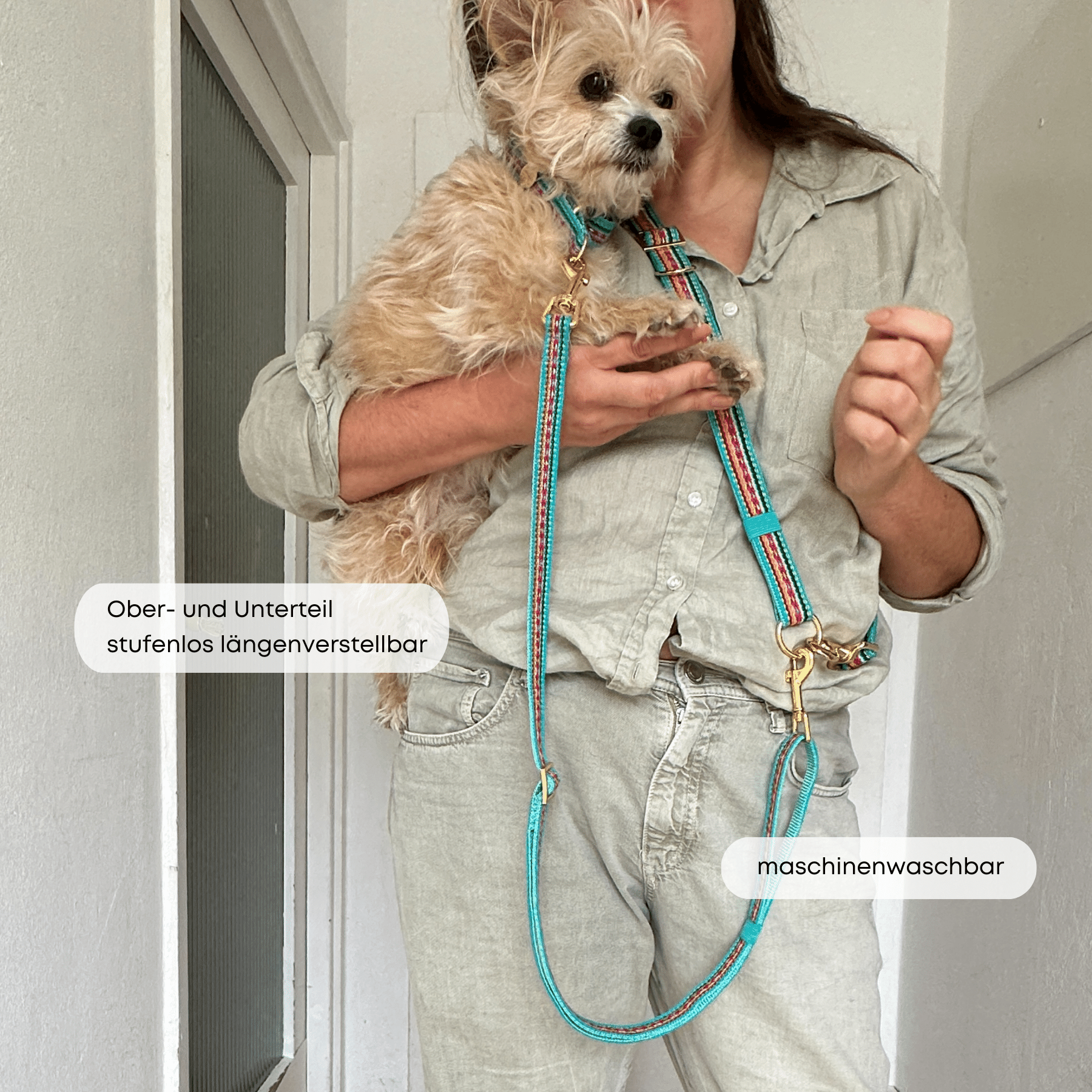 ESSENTIAL leash IBIZA mint