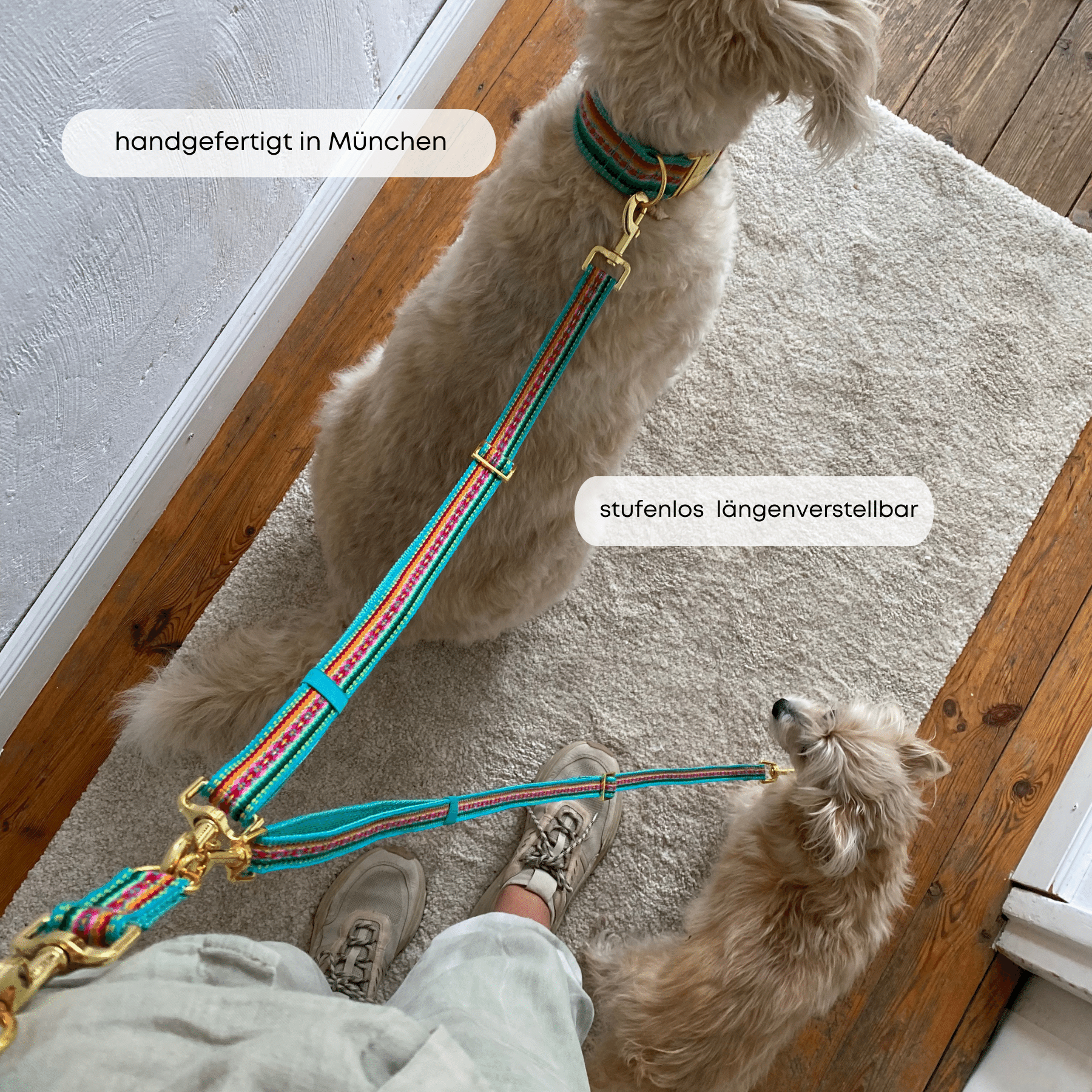 ESSENTIAL additional leash IBIZA mint