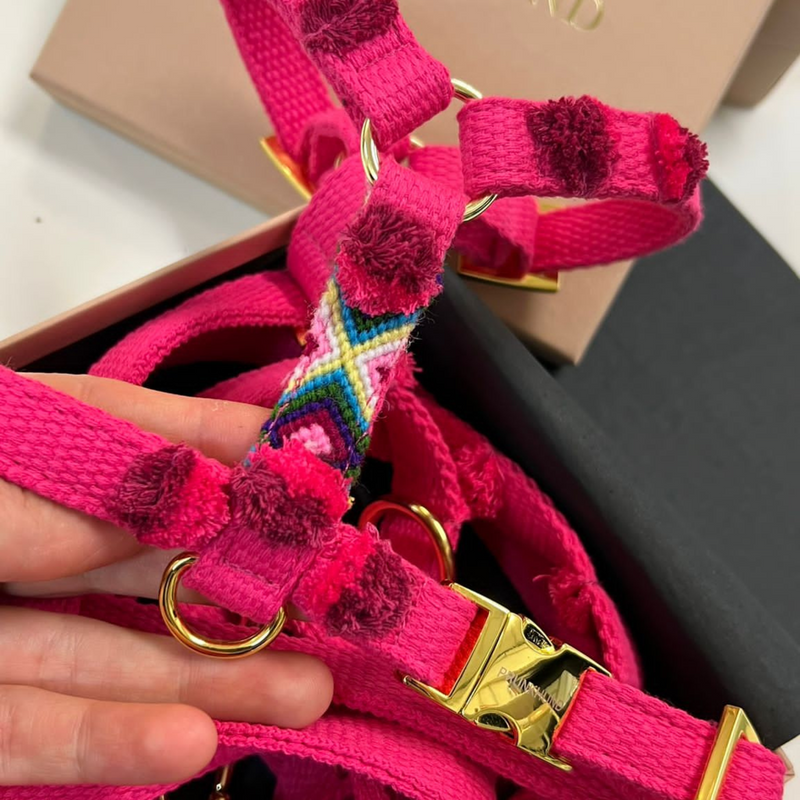 Dog harness NOMAD pink