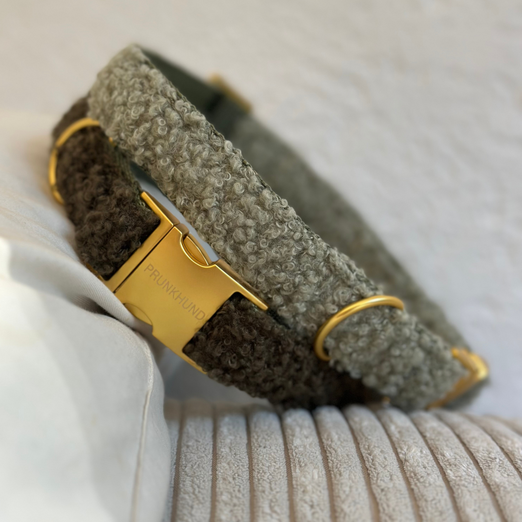 TEDDY tan collar