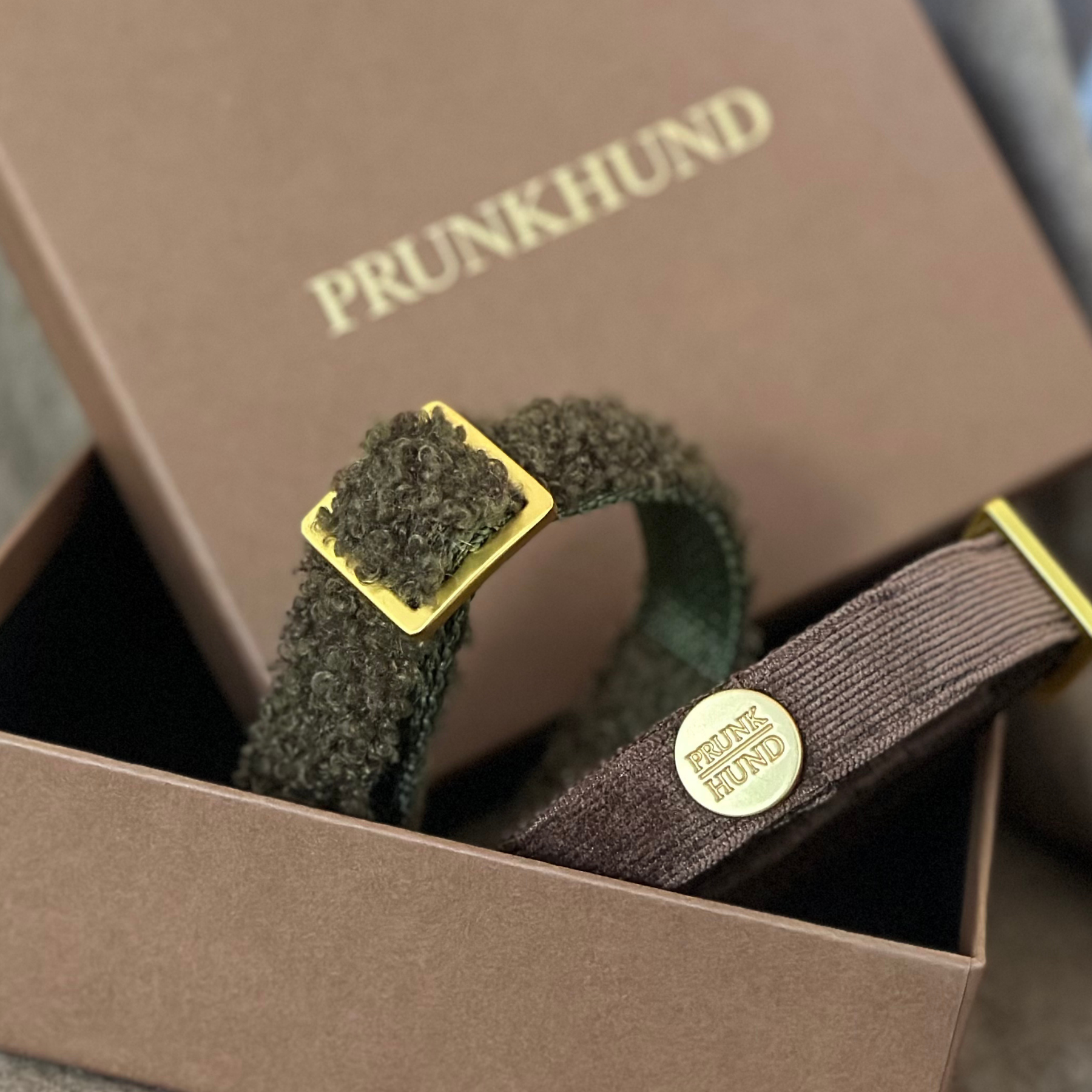 TEDDY tan collar
