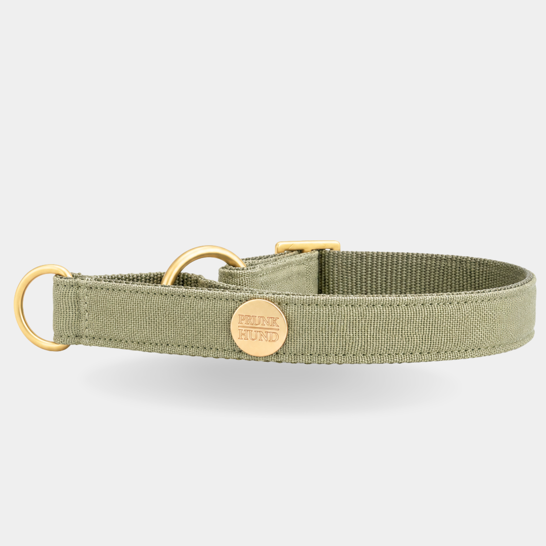 Zugstopp Halsband BASIC olive