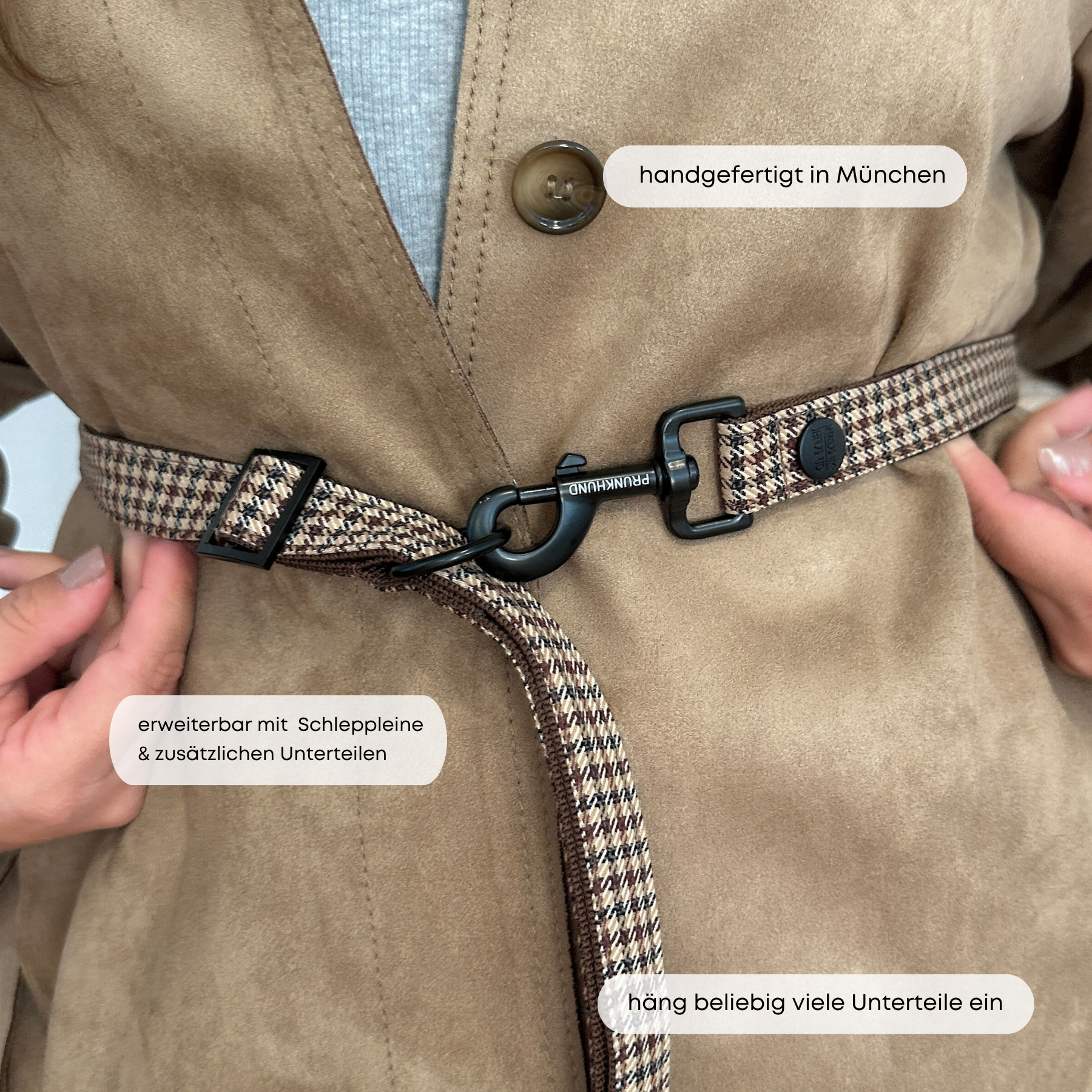 ESSENTIAL Leine TWEED