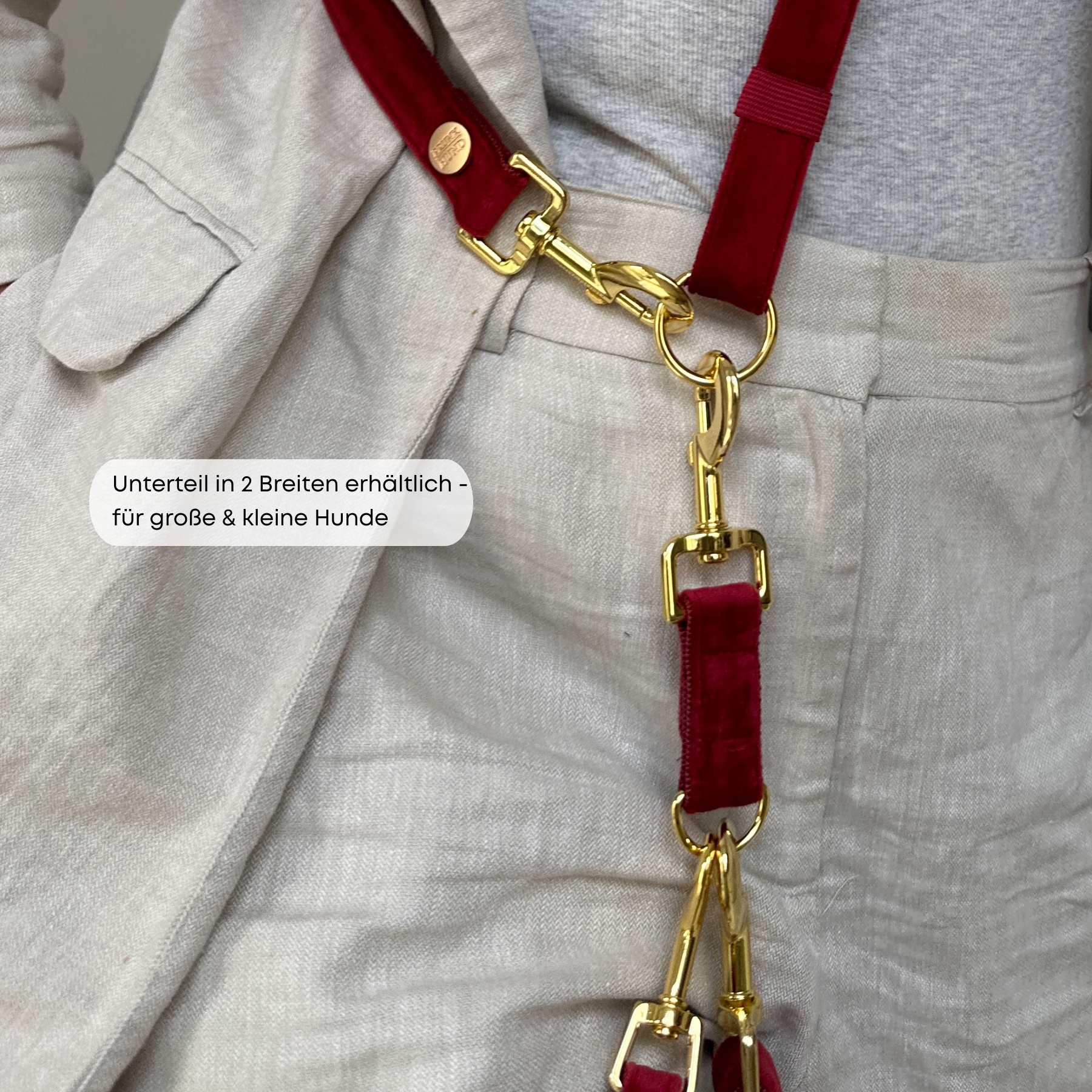 ESSENTIAL additional leash SANTA BABY