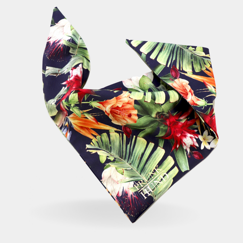 Dog bandana TROPICAL GARDEN