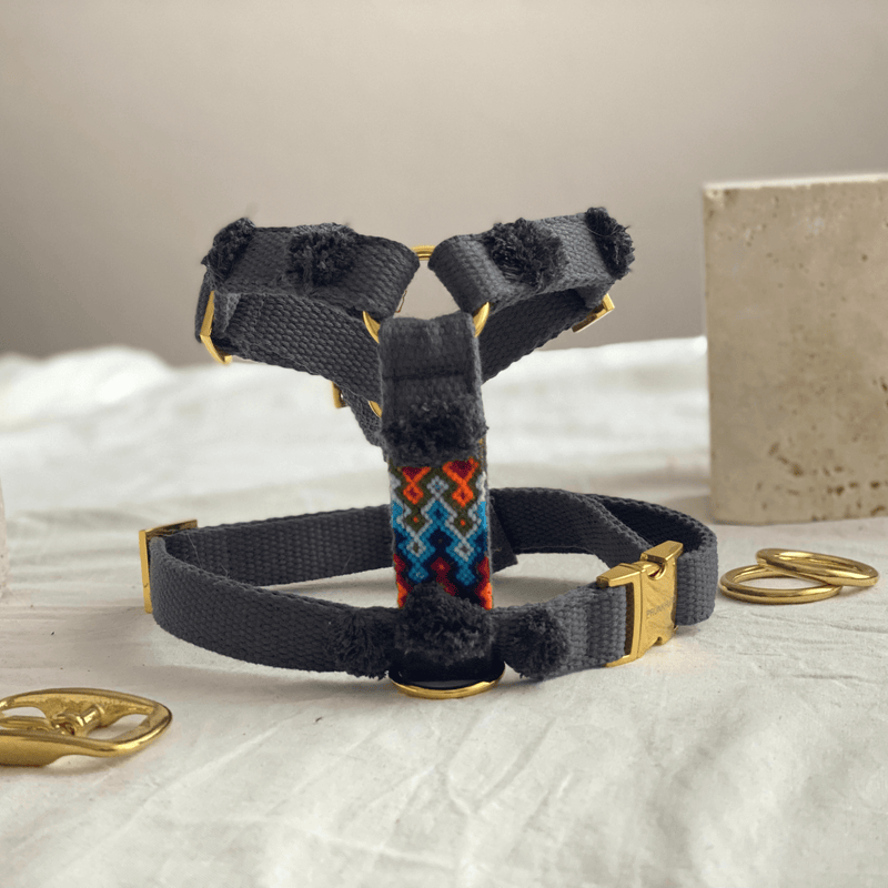 Hundehalsband im Boho-Stil