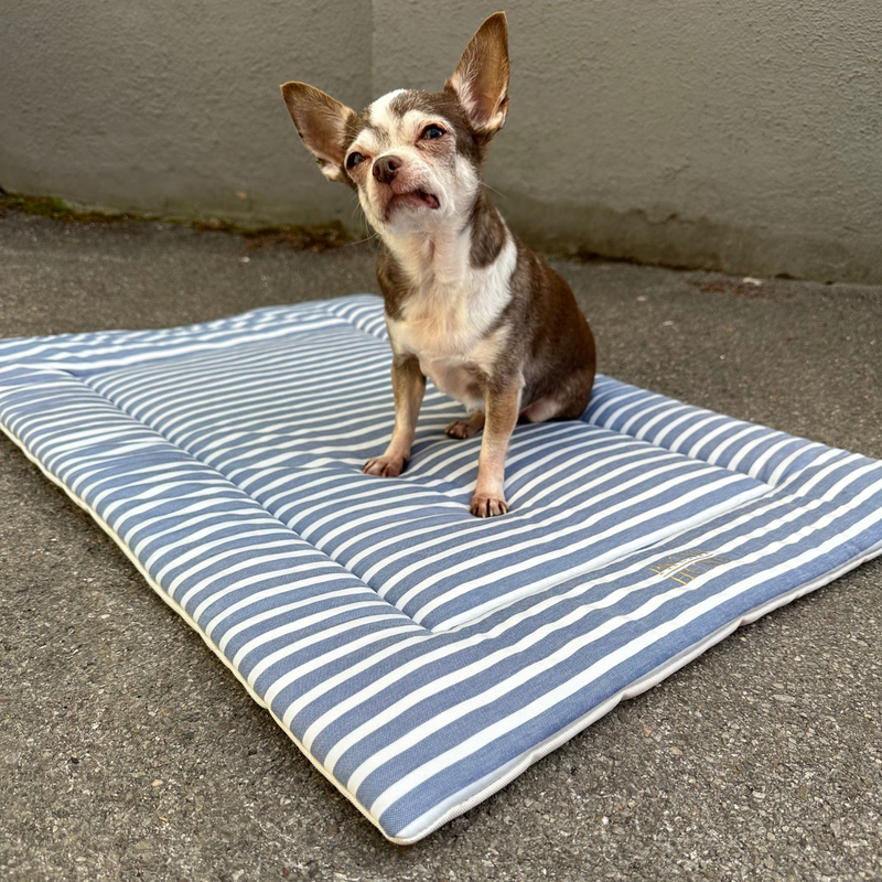 LIDO BLUE dog blanket