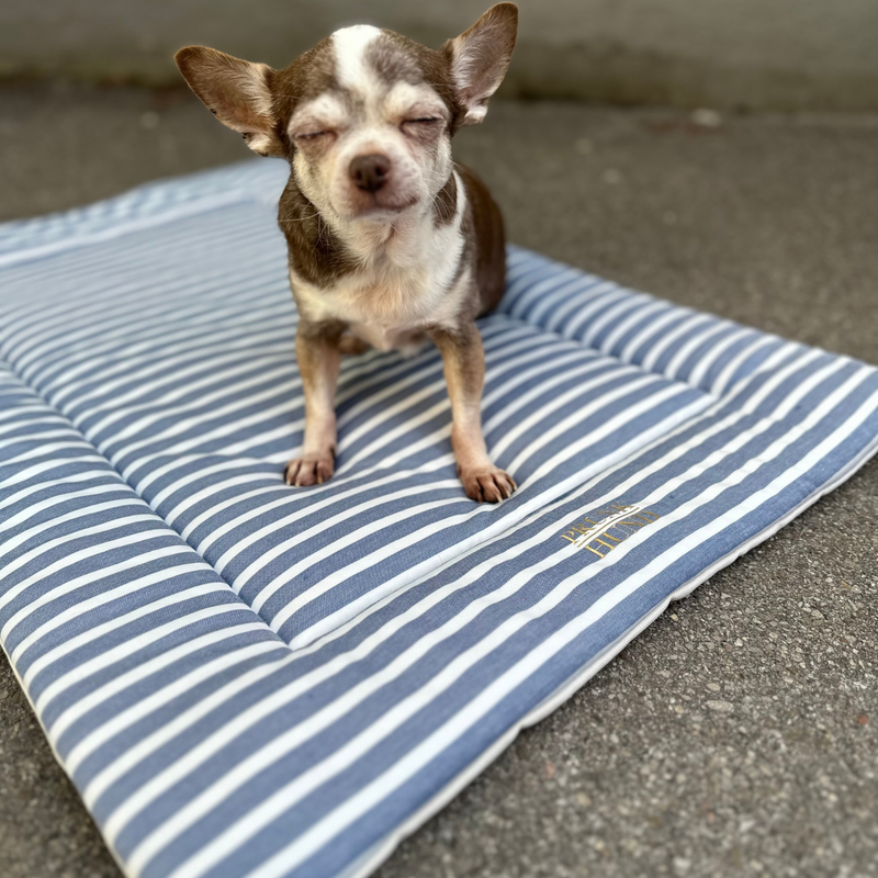 LIDO BLUE dog blanket