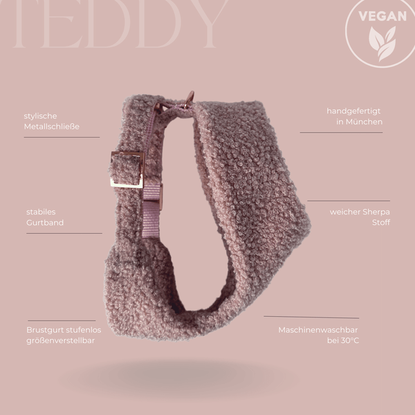 TEDDY blush soft harness