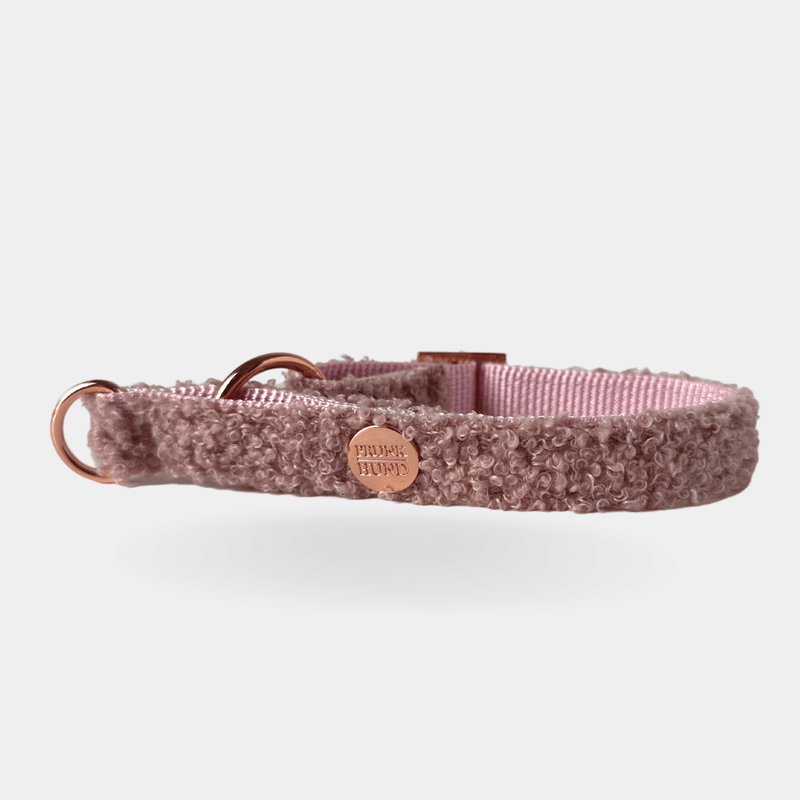 Zugstopp Halsband TEDDY blush