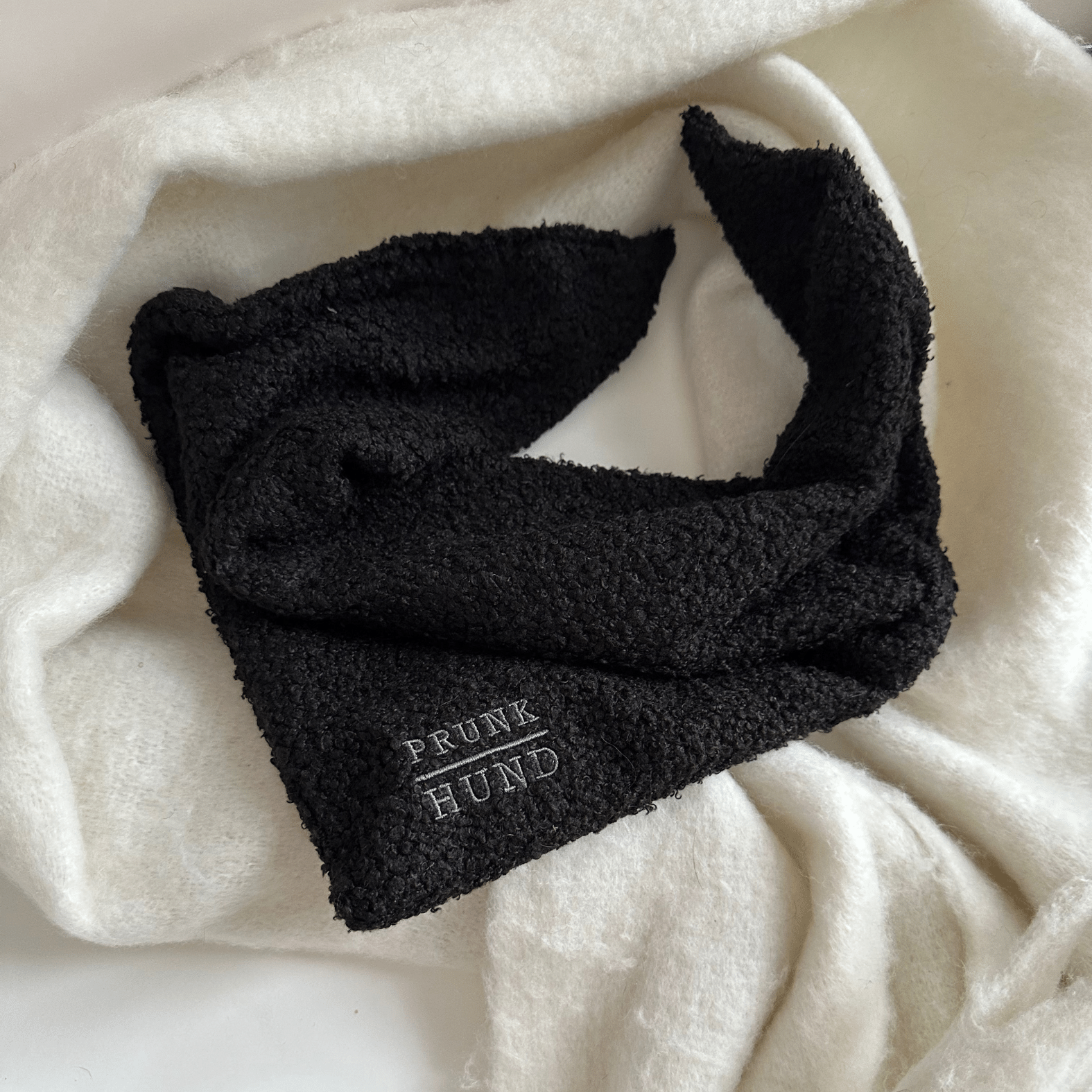 Dog bandana TEDDY black
