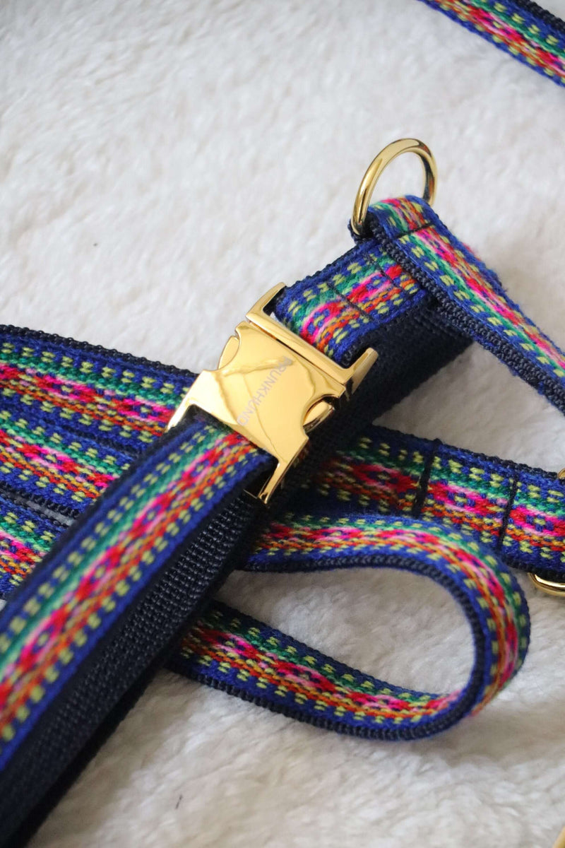 Dog harness IBIZA blue