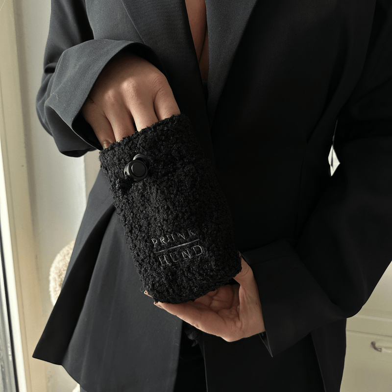 TEDDY black treat bag
