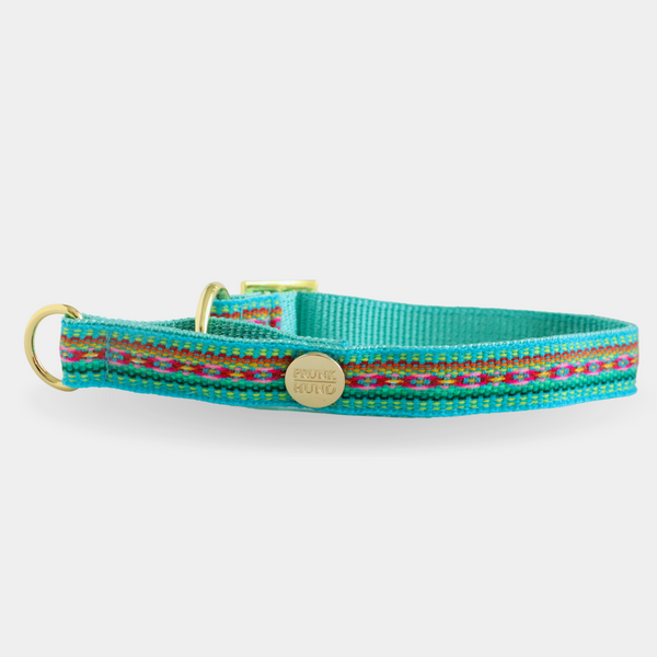 Zugstopp Halsband IBIZA mint